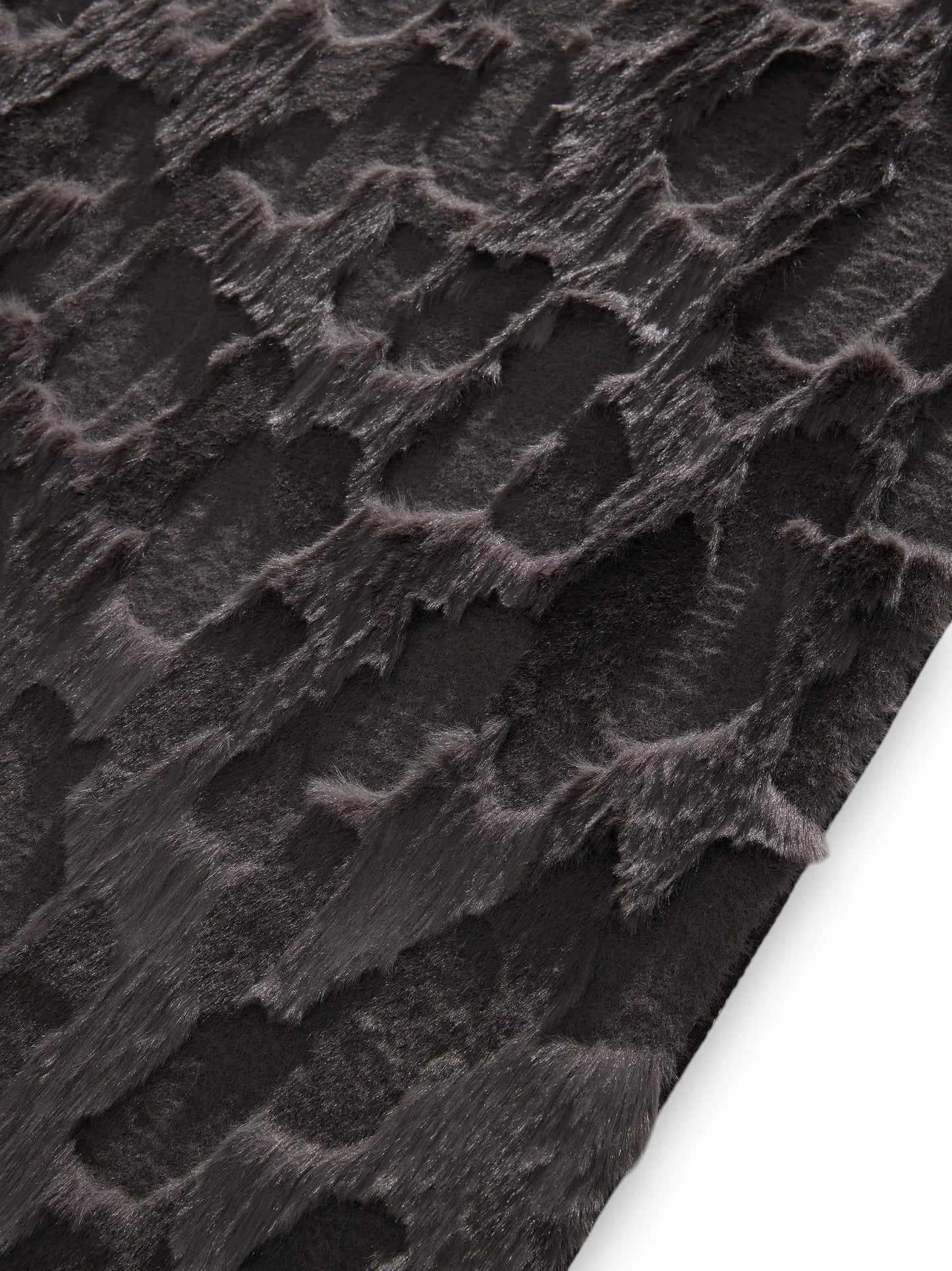 Covor blana Immy Charcoal 