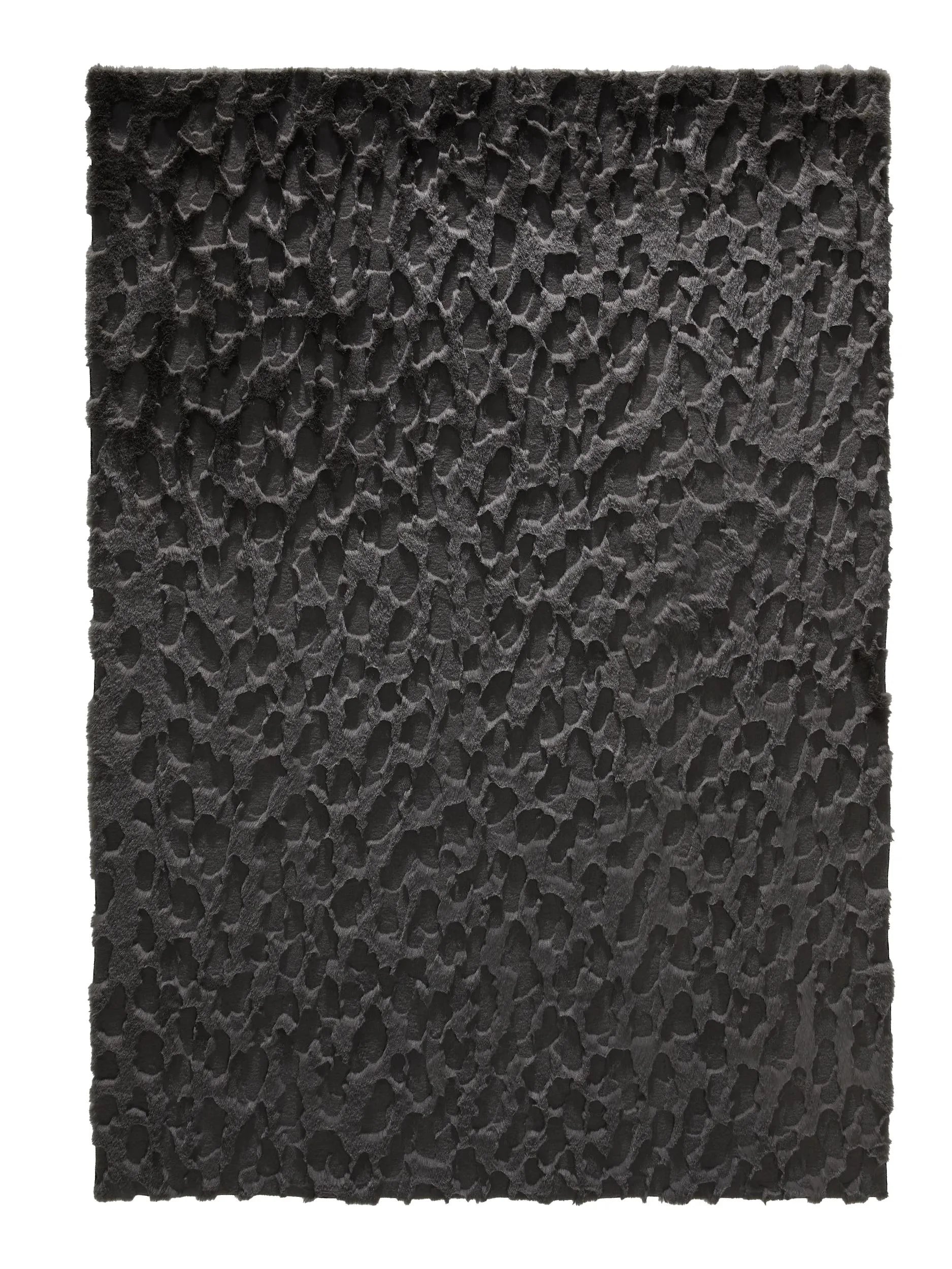 Imitație blană Covor Immy Charcoal