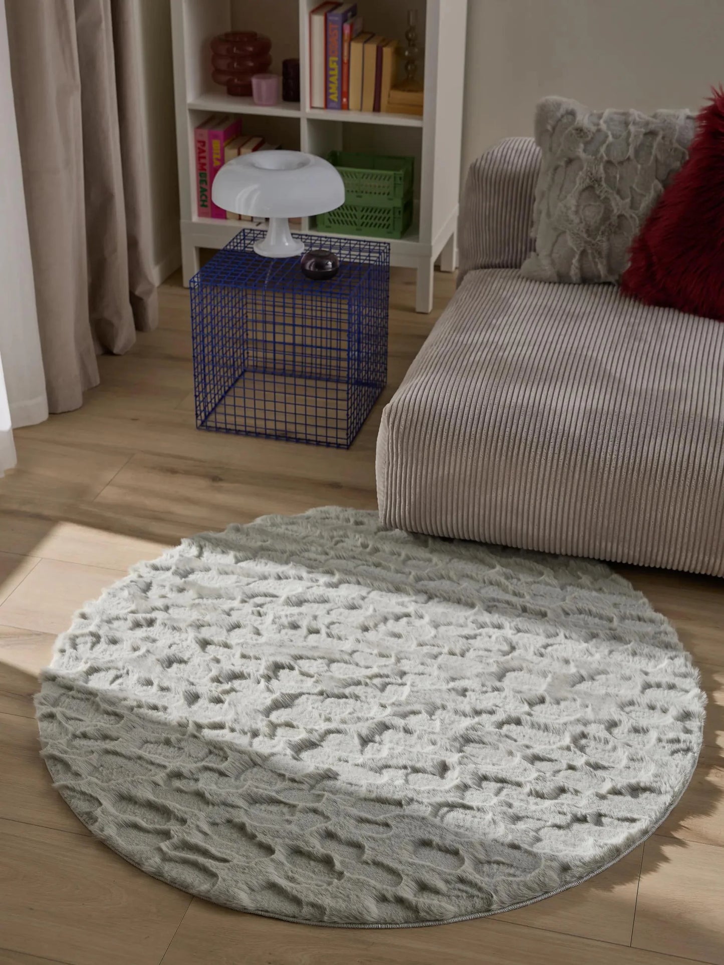 Imitație blană Covor Immy Grey