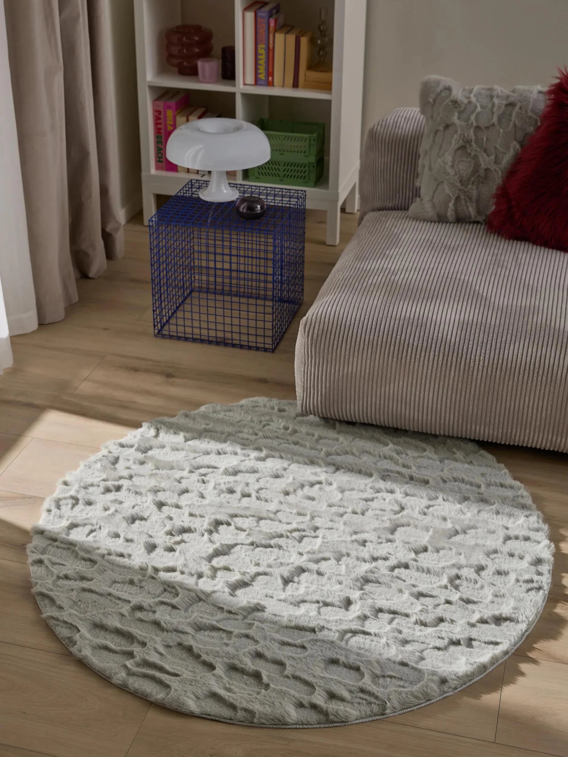 Imitație blană Covor Immy Grey