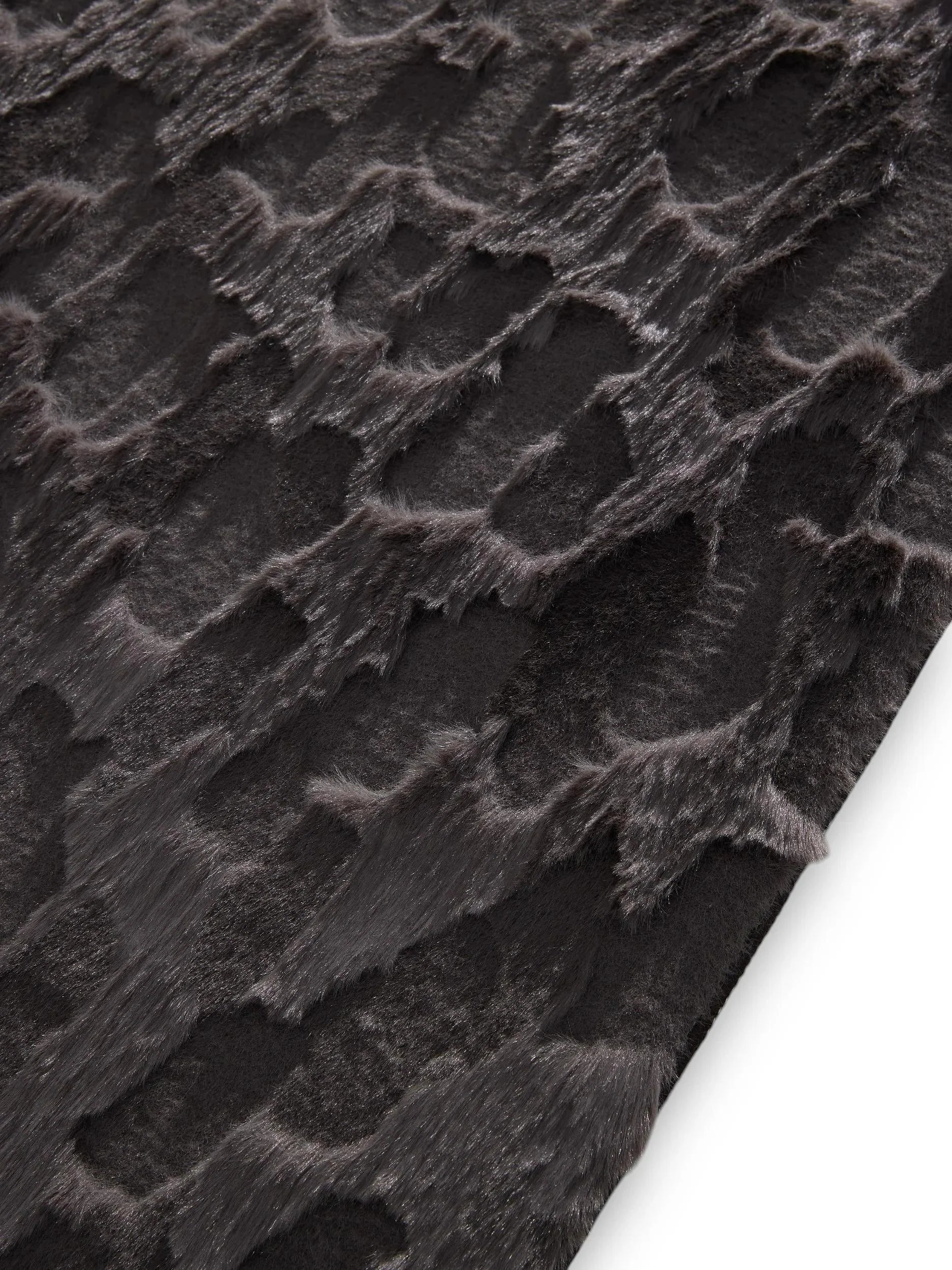 Imitație blană Covor Immy Charcoal