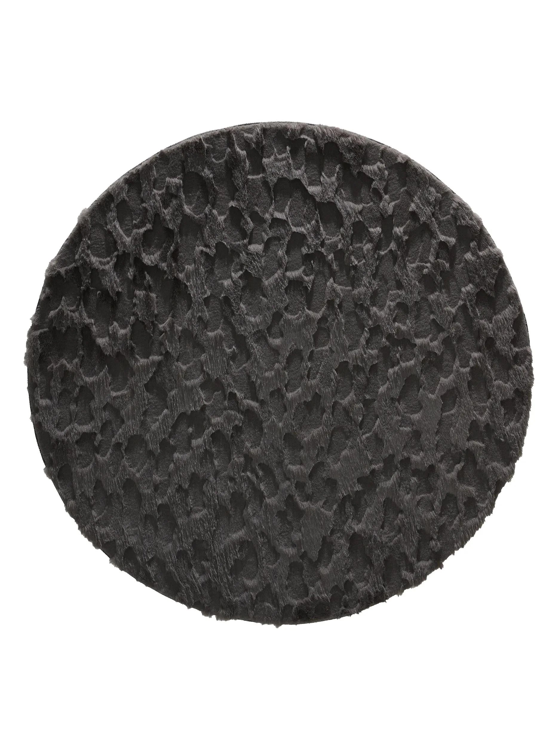 Imitație blană Covor Immy Charcoal