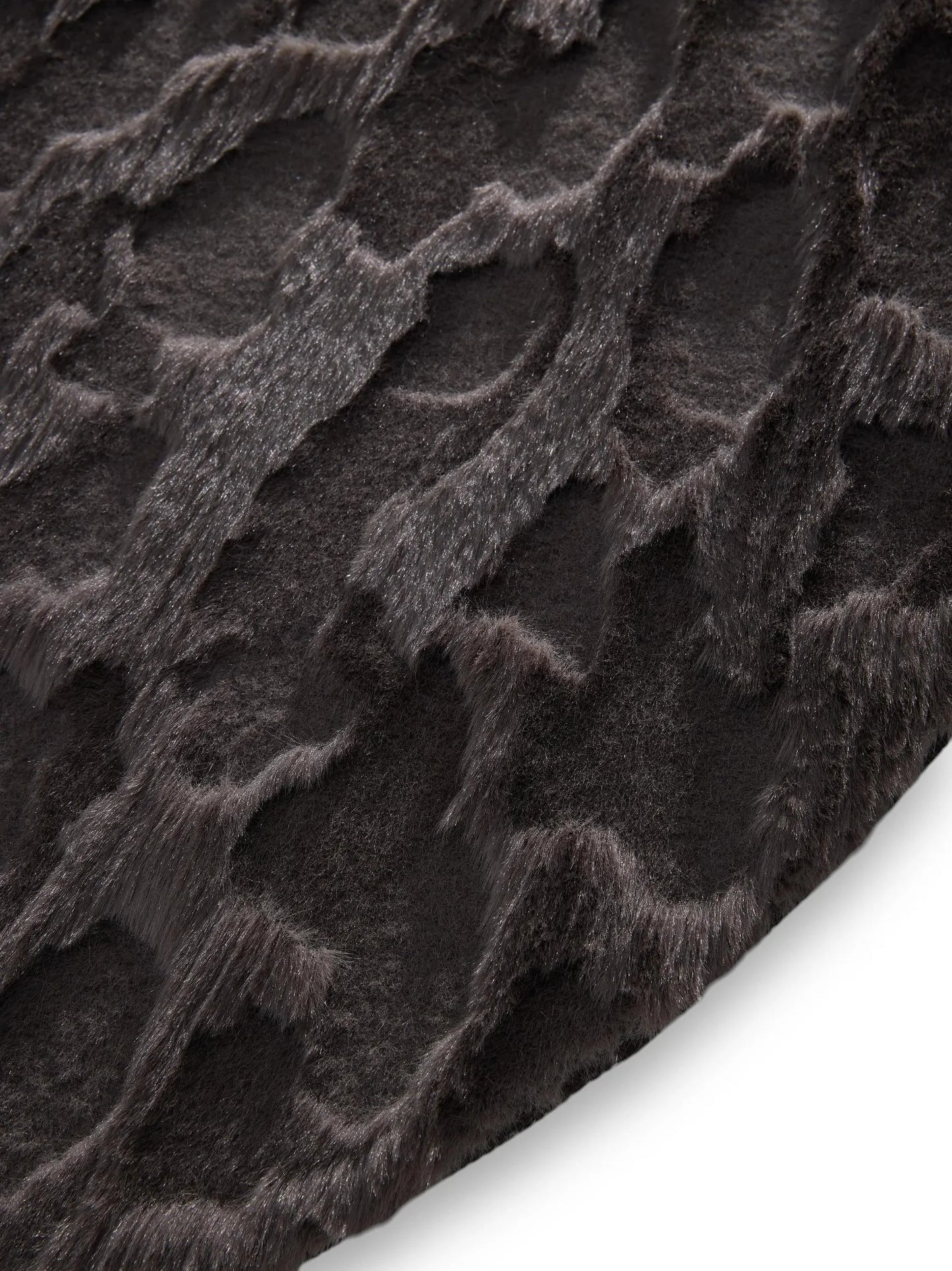 Imitație blană Covor Immy Charcoal