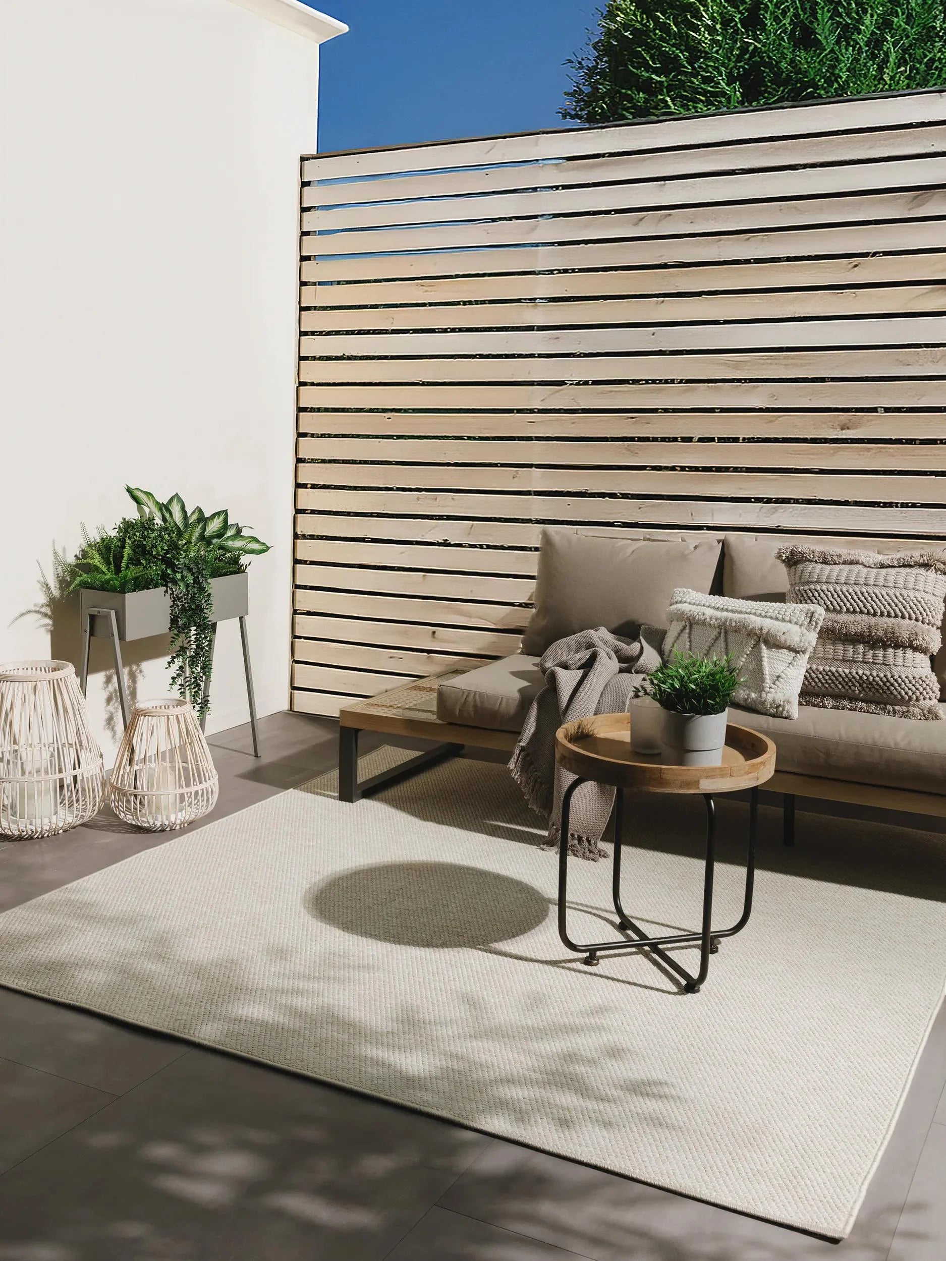Covor interior/exterior Iowa Cream 