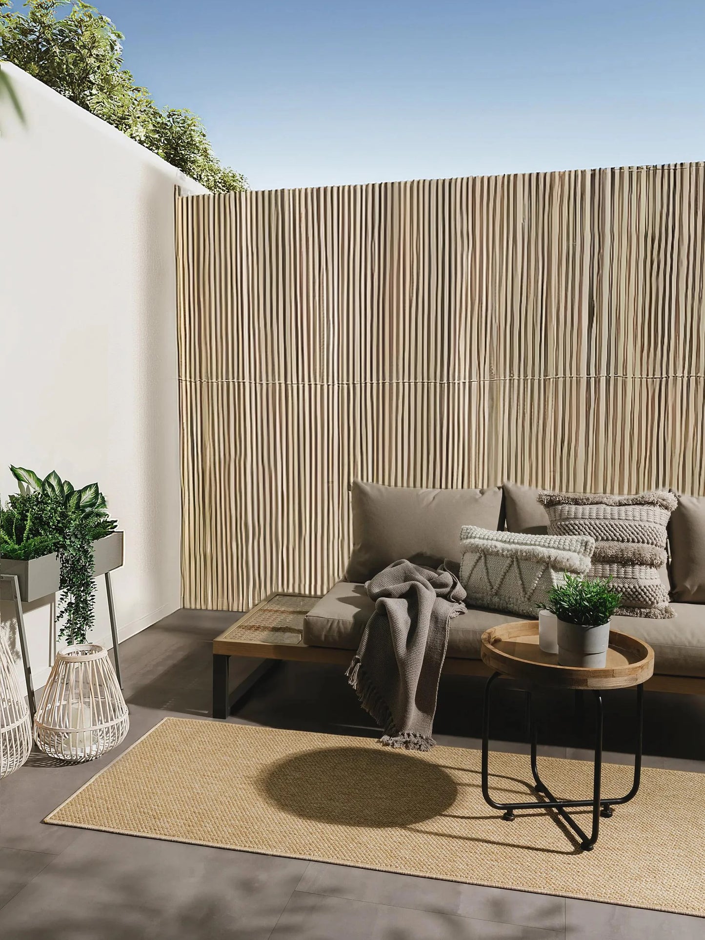 Covoraș îngust/preș - interior/exterior Iowa Beige 