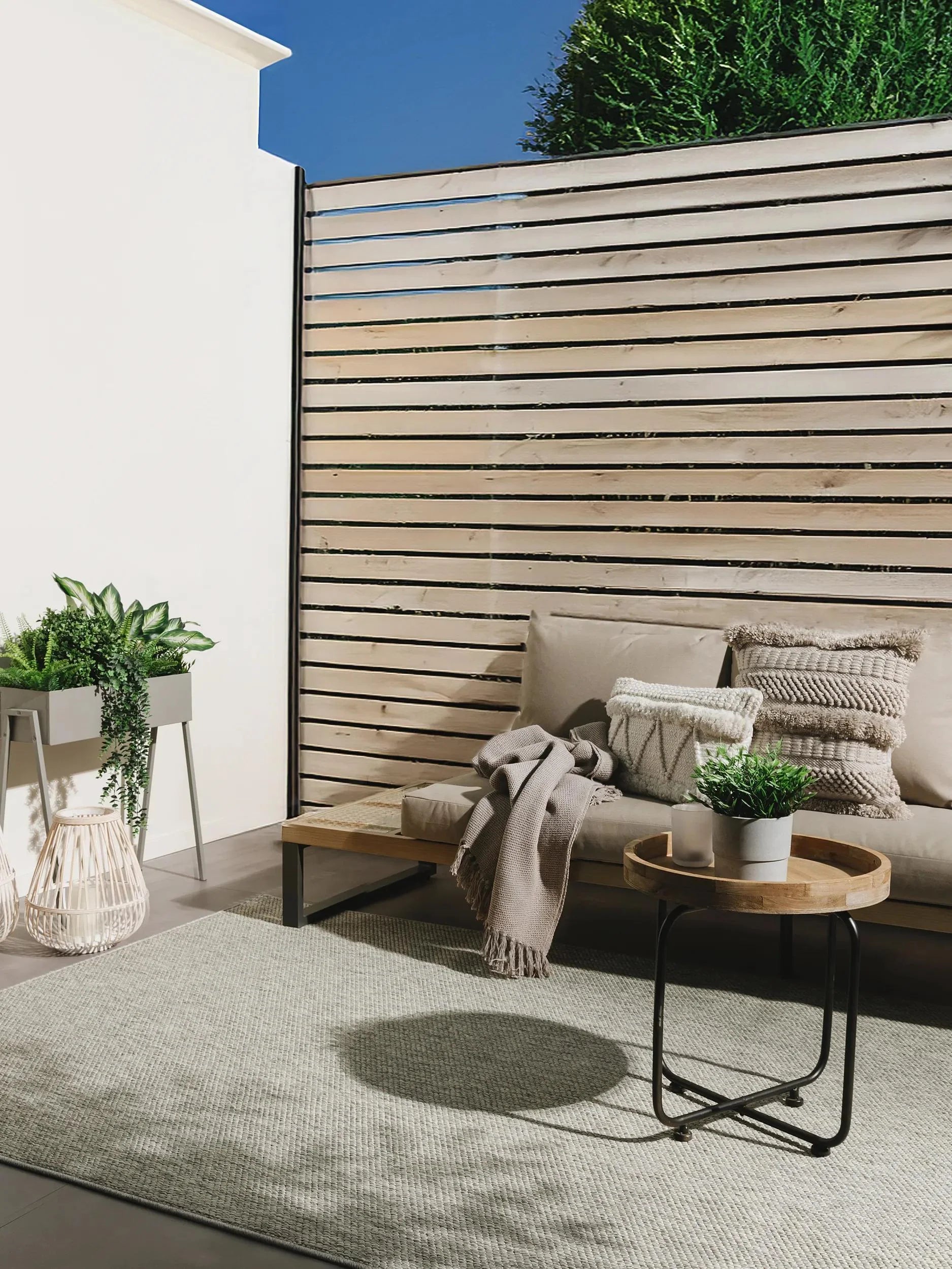 Covor interior/exterior Iowa Light Grey 