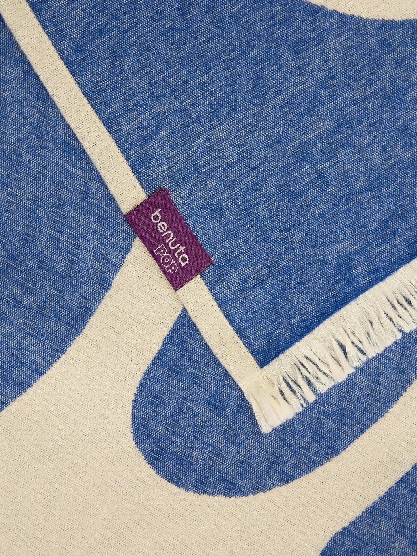 Cotton Pătură Jacky Blue