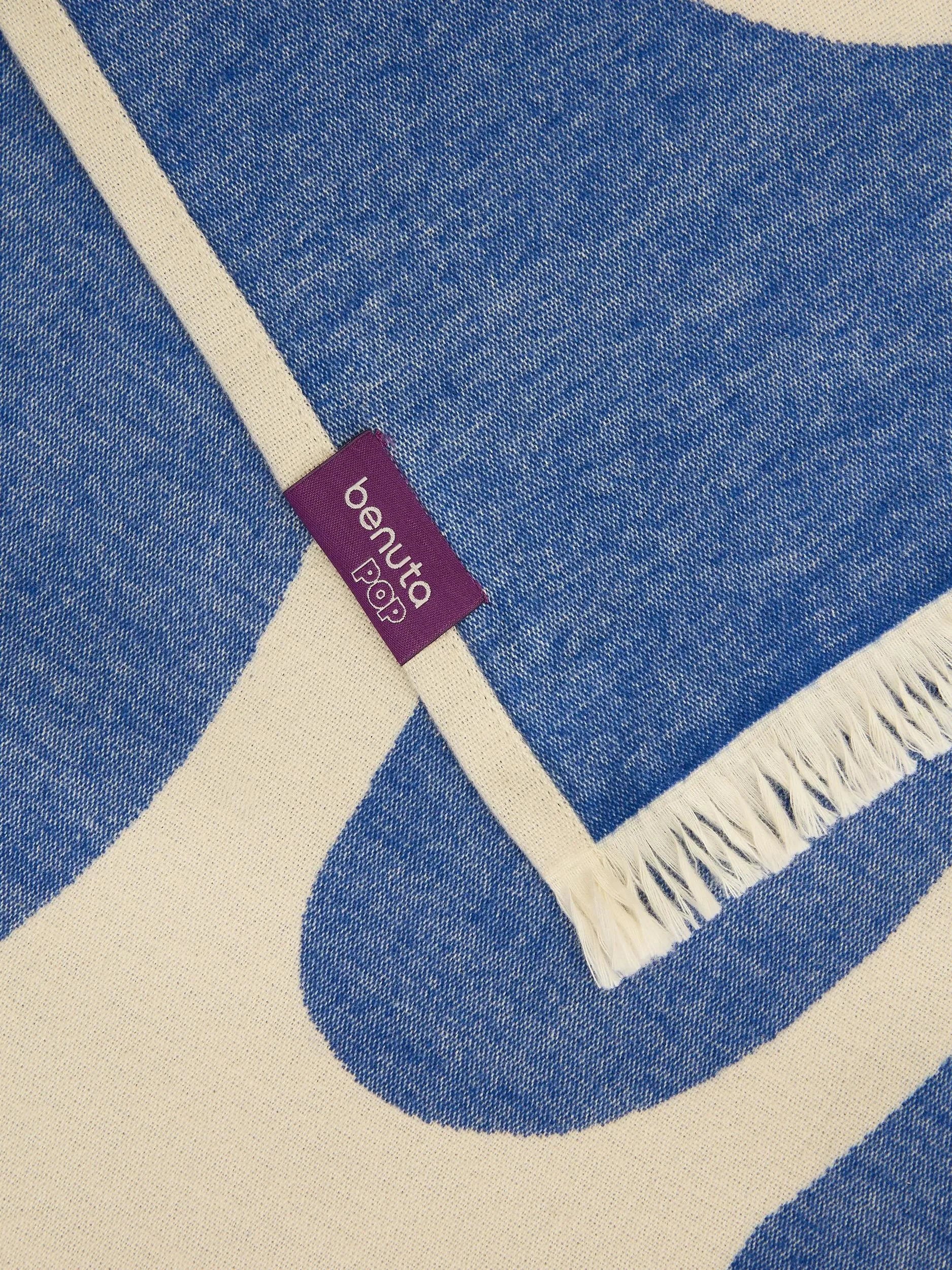 Cotton Pătură Jacky Blue
