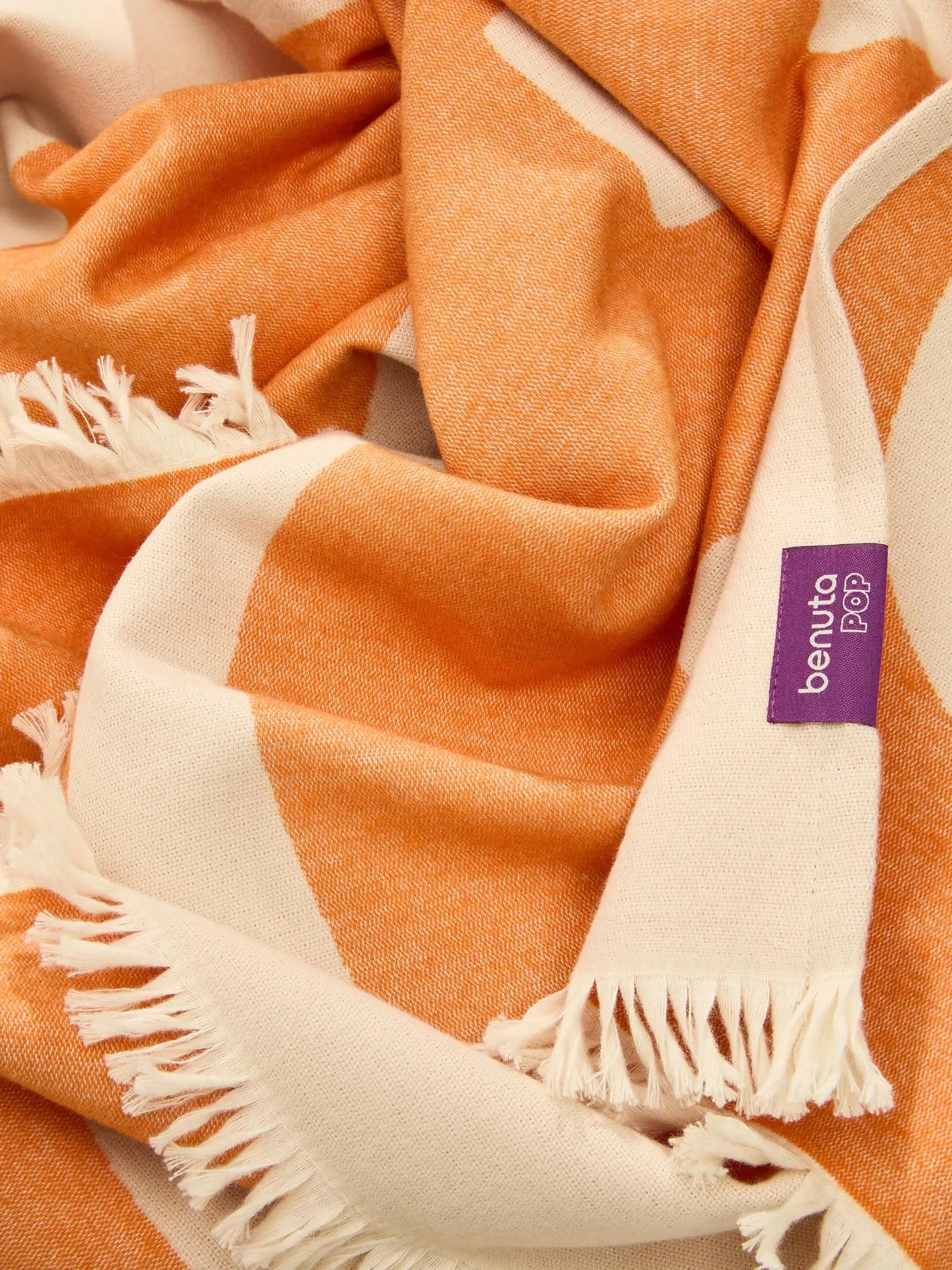 Cotton Pătură Jacky Orange