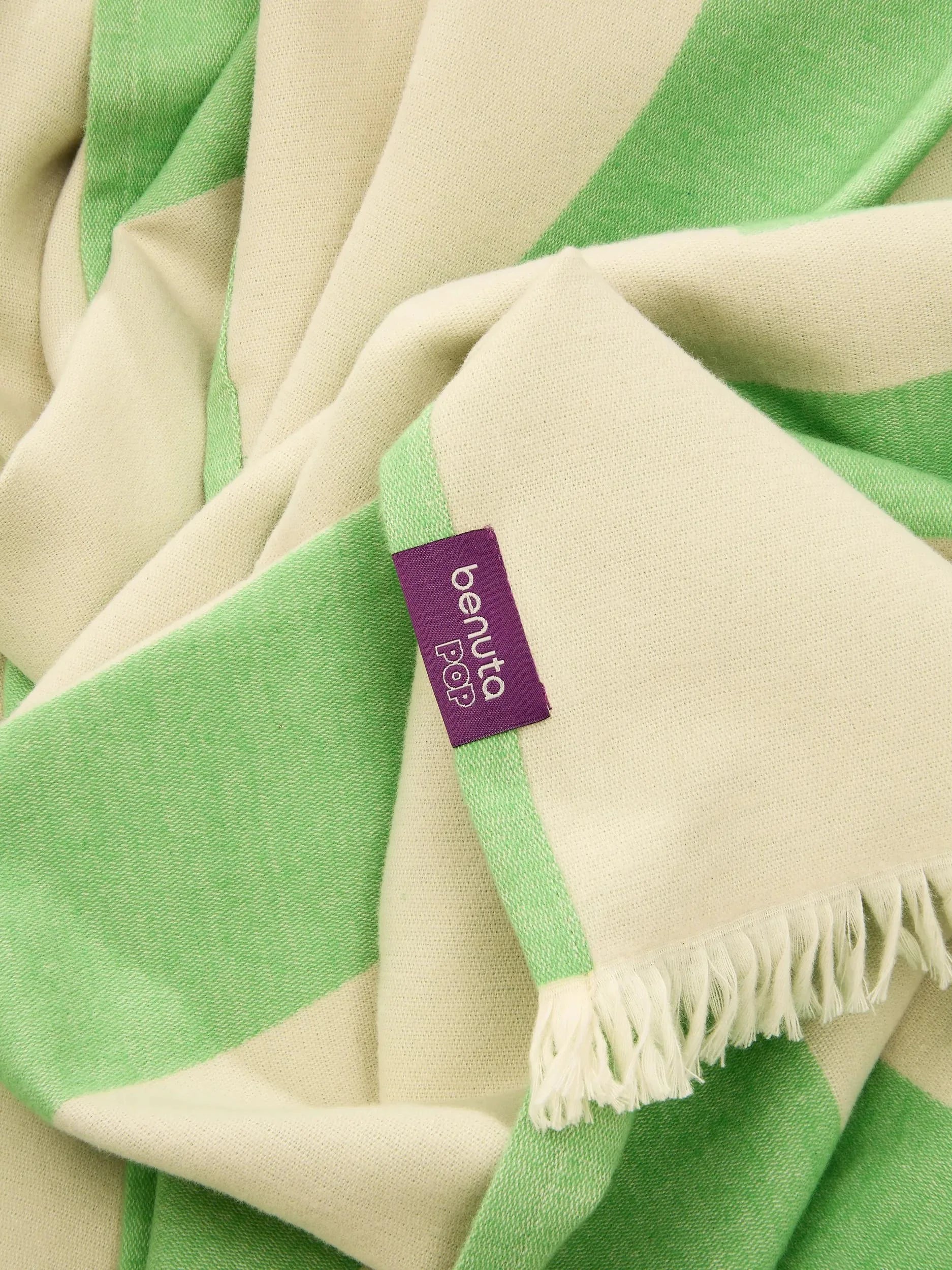 Cotton Pătură Jacky Green