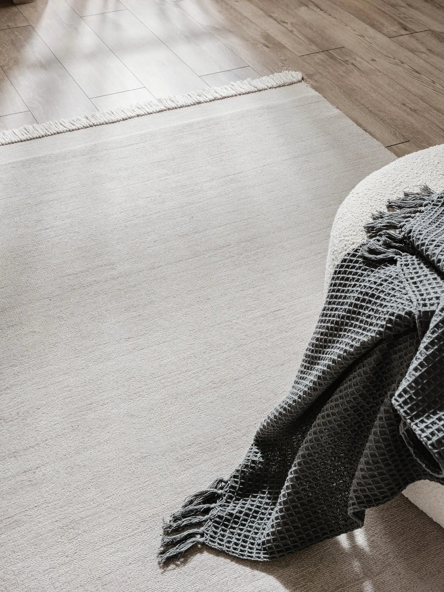 Covor Made From Recycled Material Jade Light Grey 