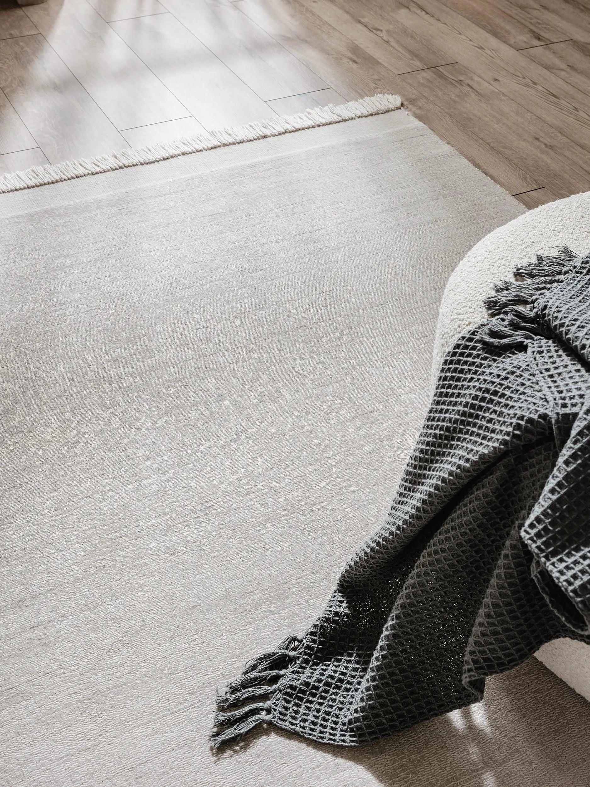 Covor Made From Recycled Material Jade Light Grey 