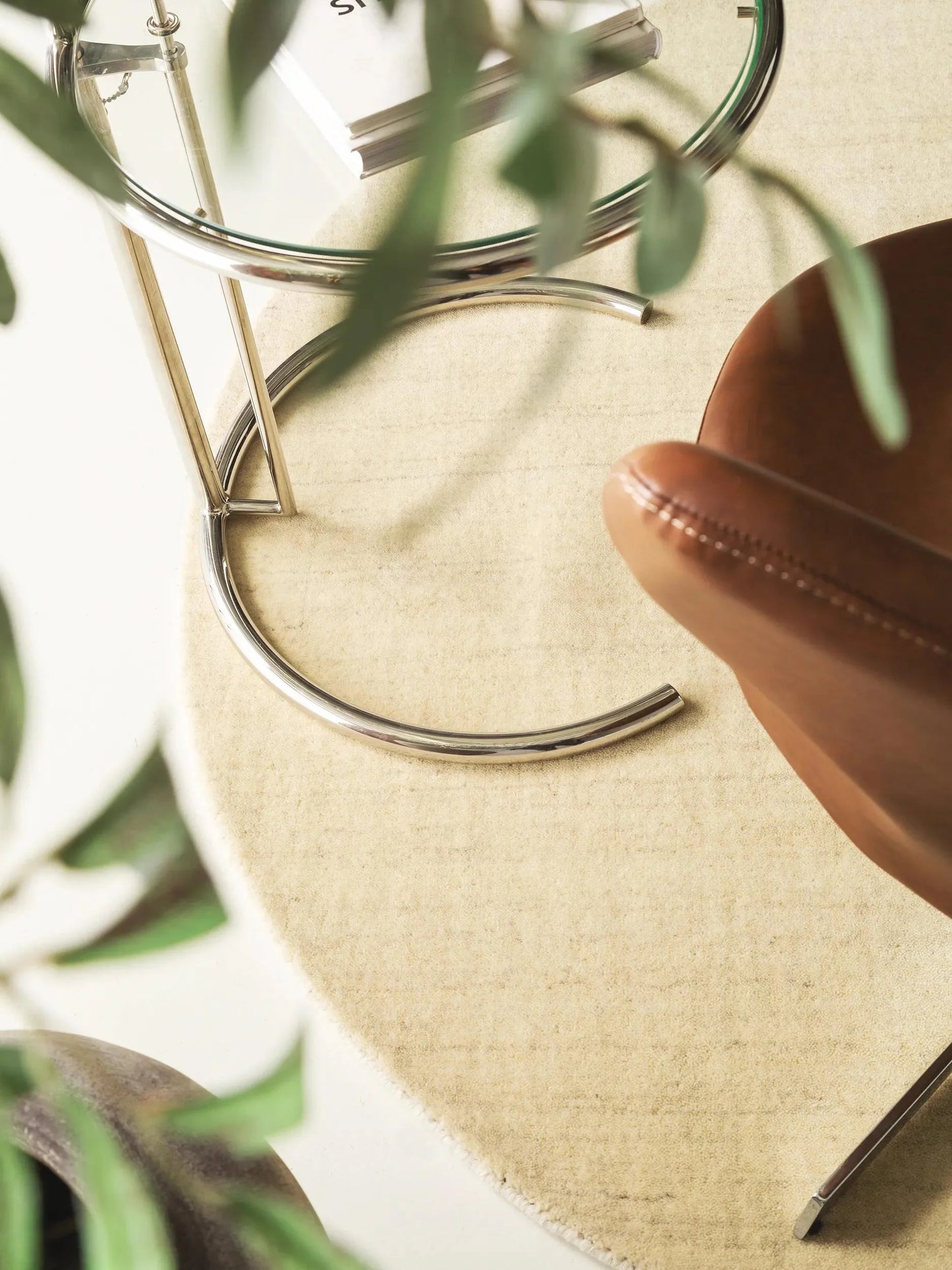 Covor rotund Covor Jamal Cream 