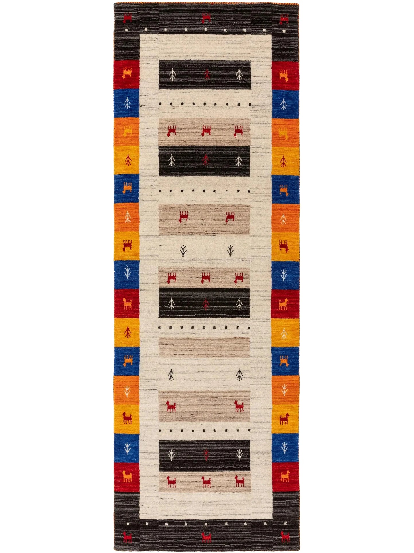 Traversă din lână Jamal Multicolour 