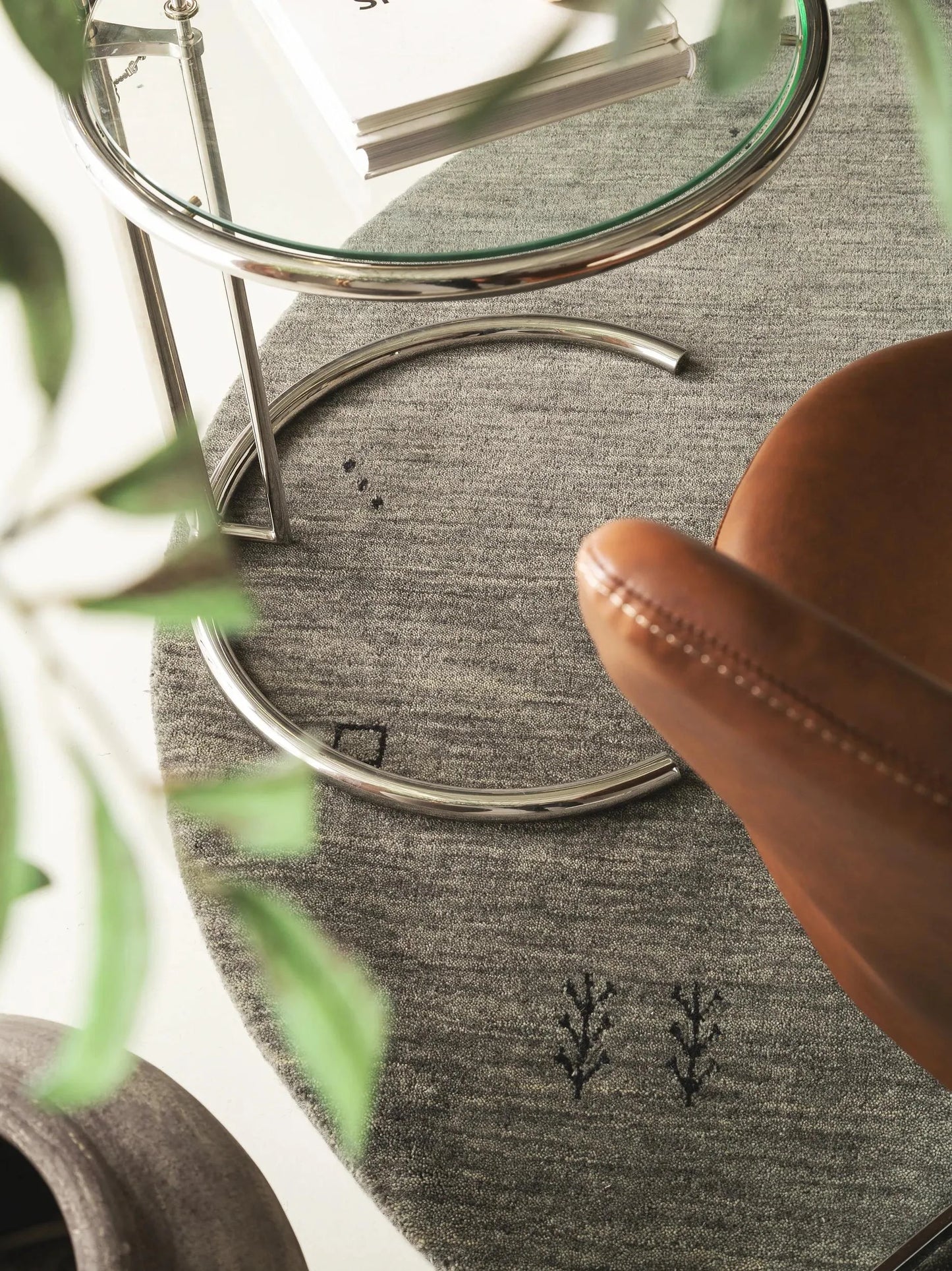 Covor rotund Covor Jamal Grey 