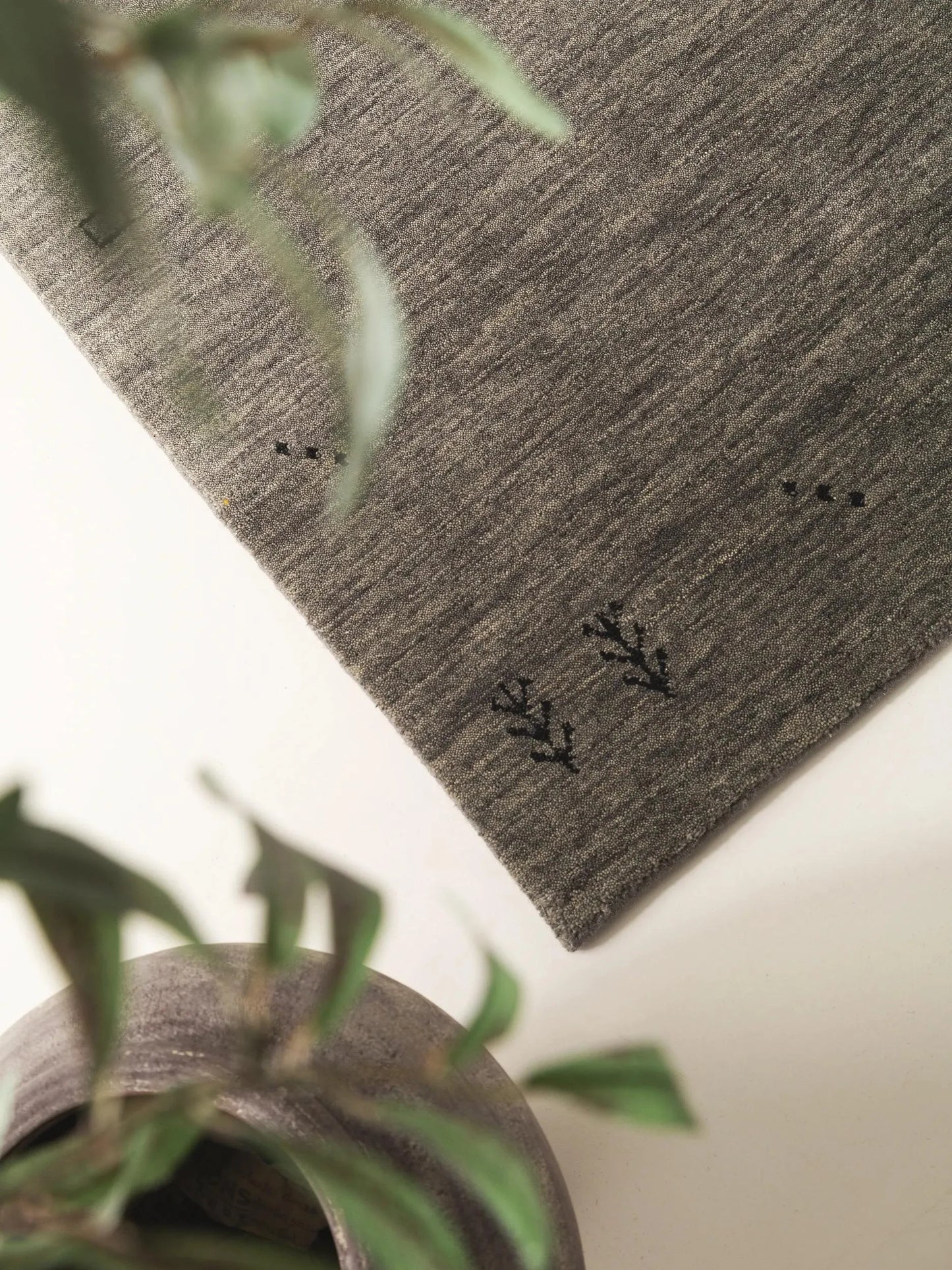 Traversă din lână Jamal Grey 