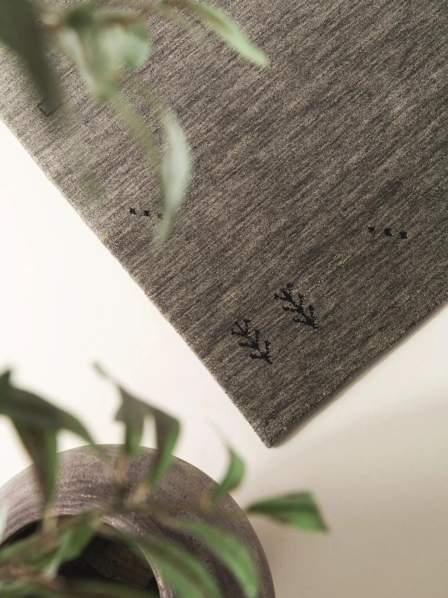 Traversă din lână Jamal Grey 