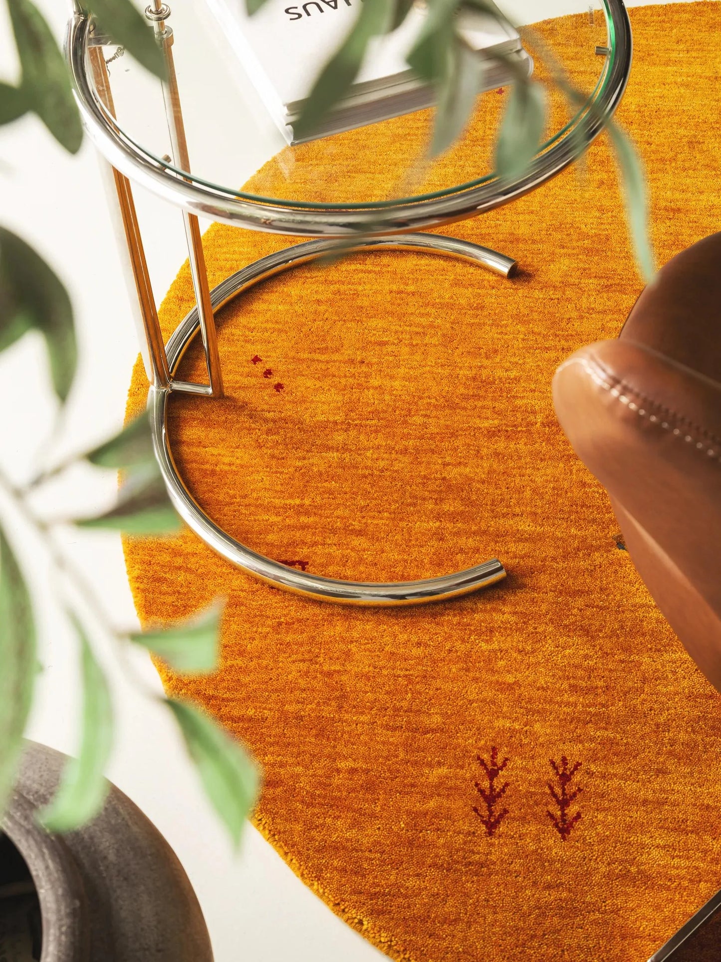 Covor rotund Covor Jamal Yellow 