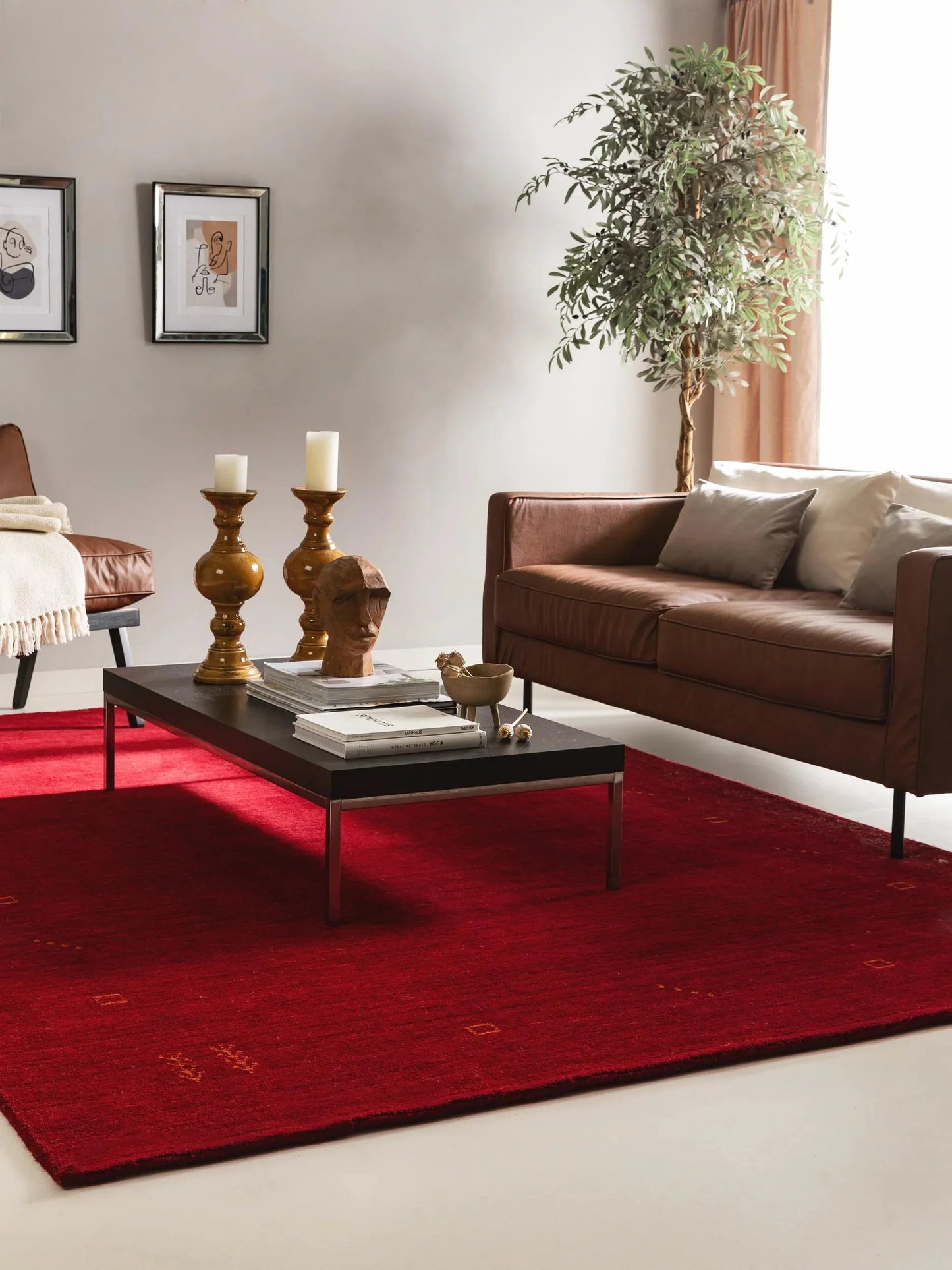 Covor de lână Jamal Red 