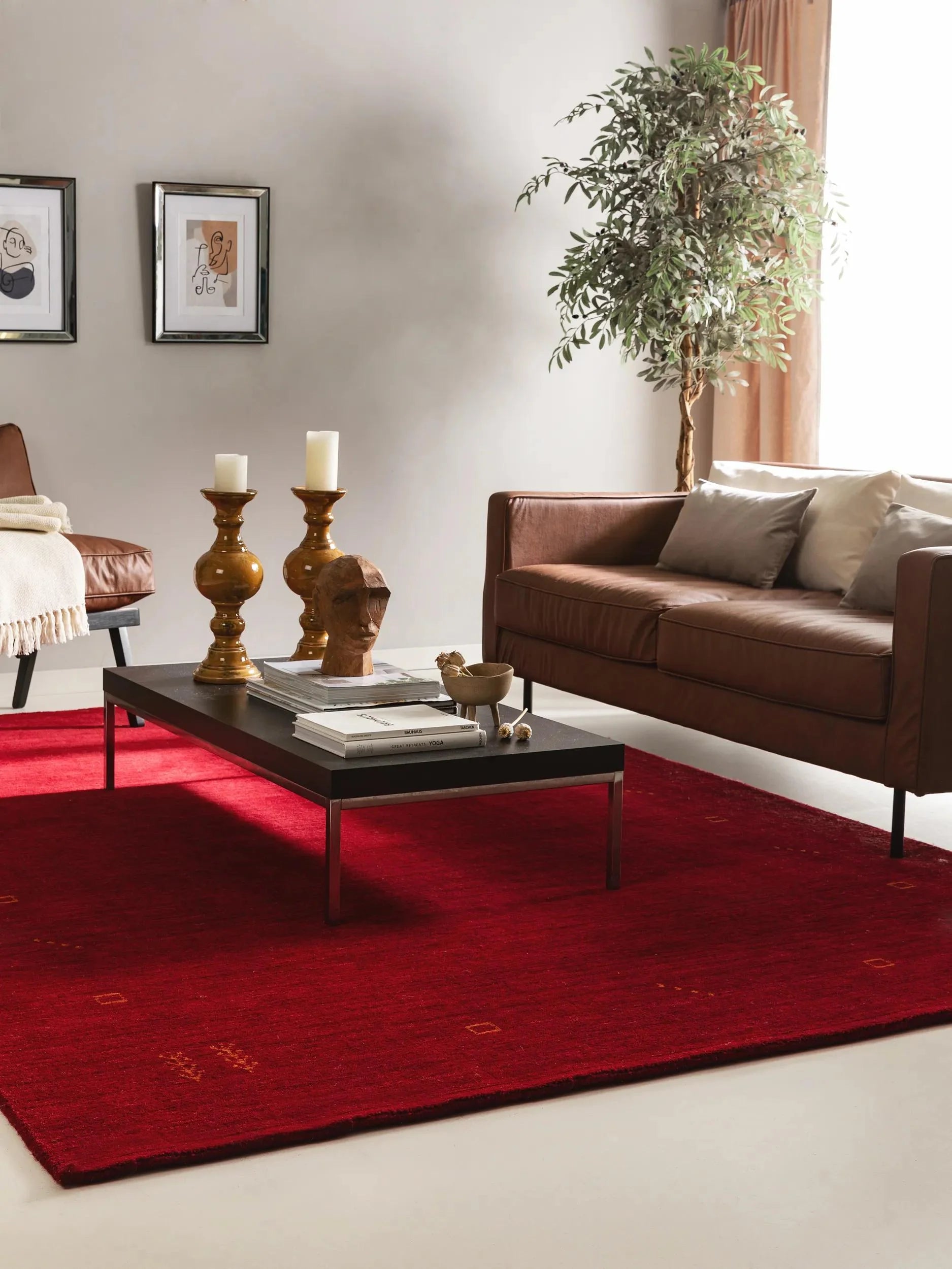 Covor de lână Jamal Red 