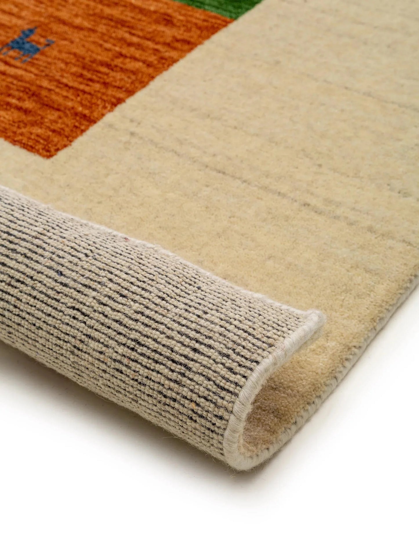 Covor de lână Jamal Multicolour/Beige