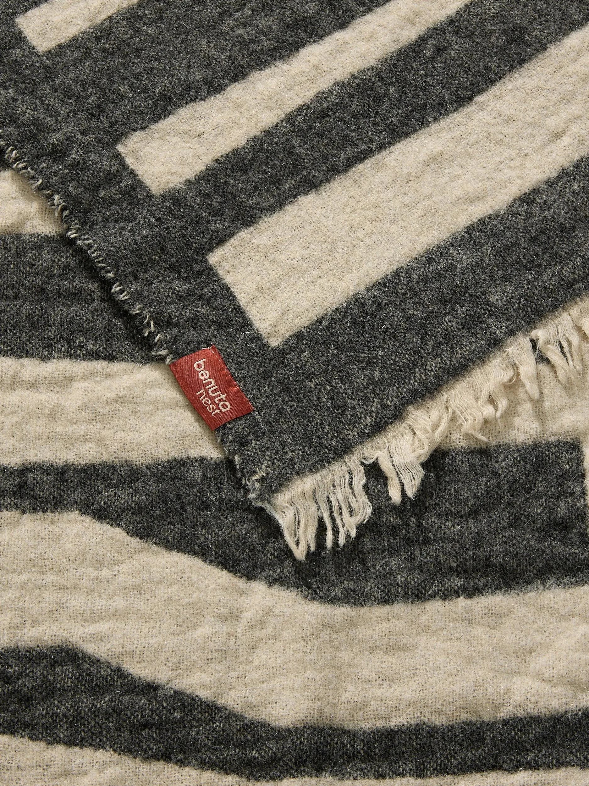 Pătură Jana Cream/Grey