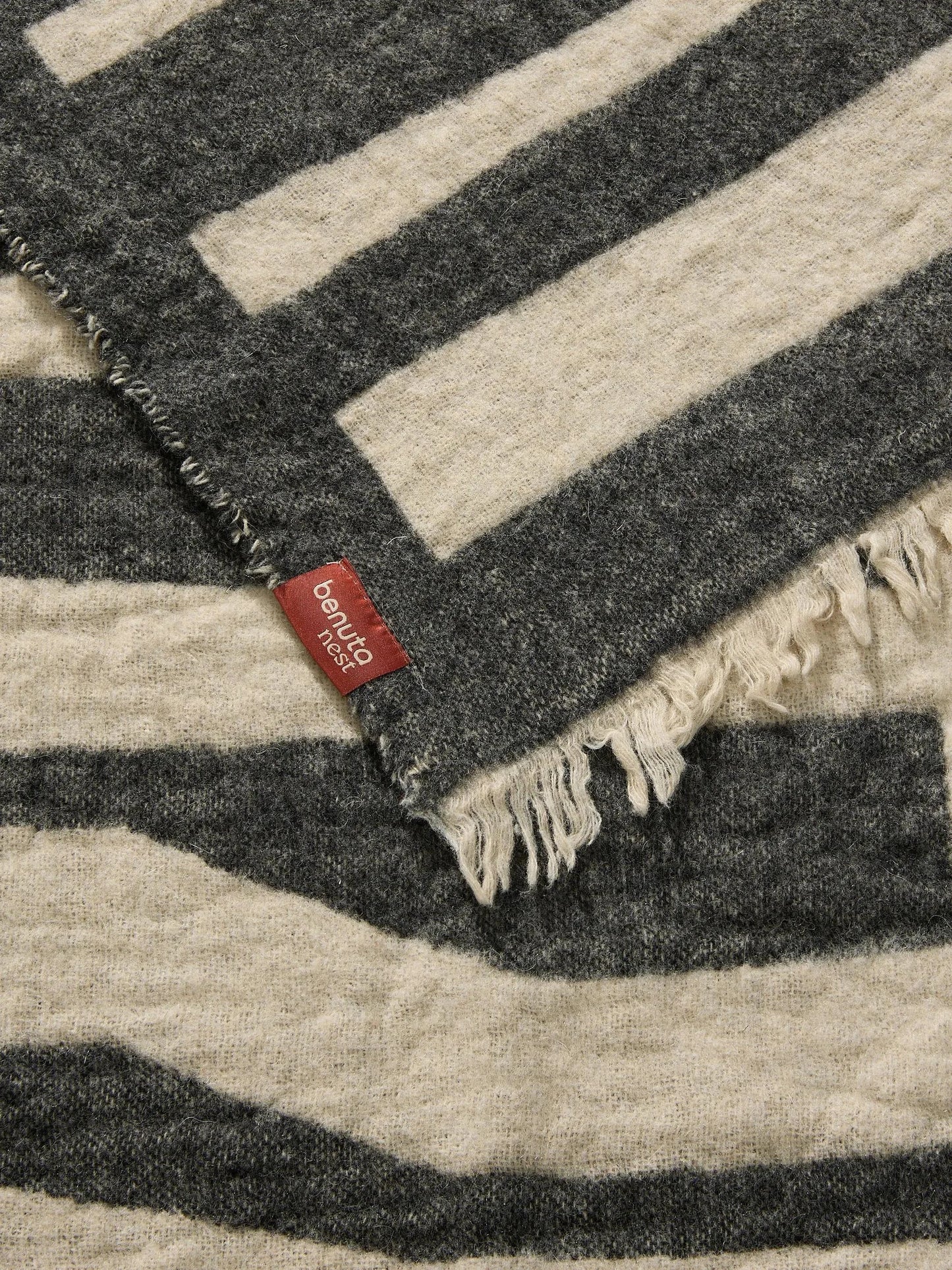 Pătură Jana Cream/Grey