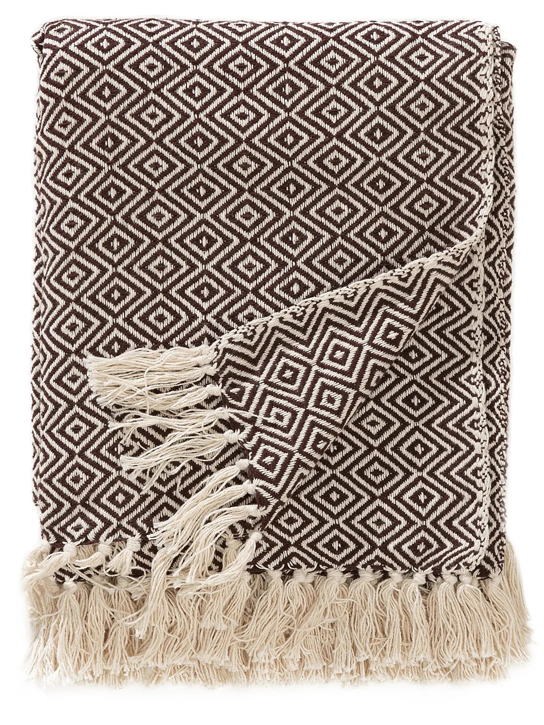 Cotton Pătură Jasmin Brown