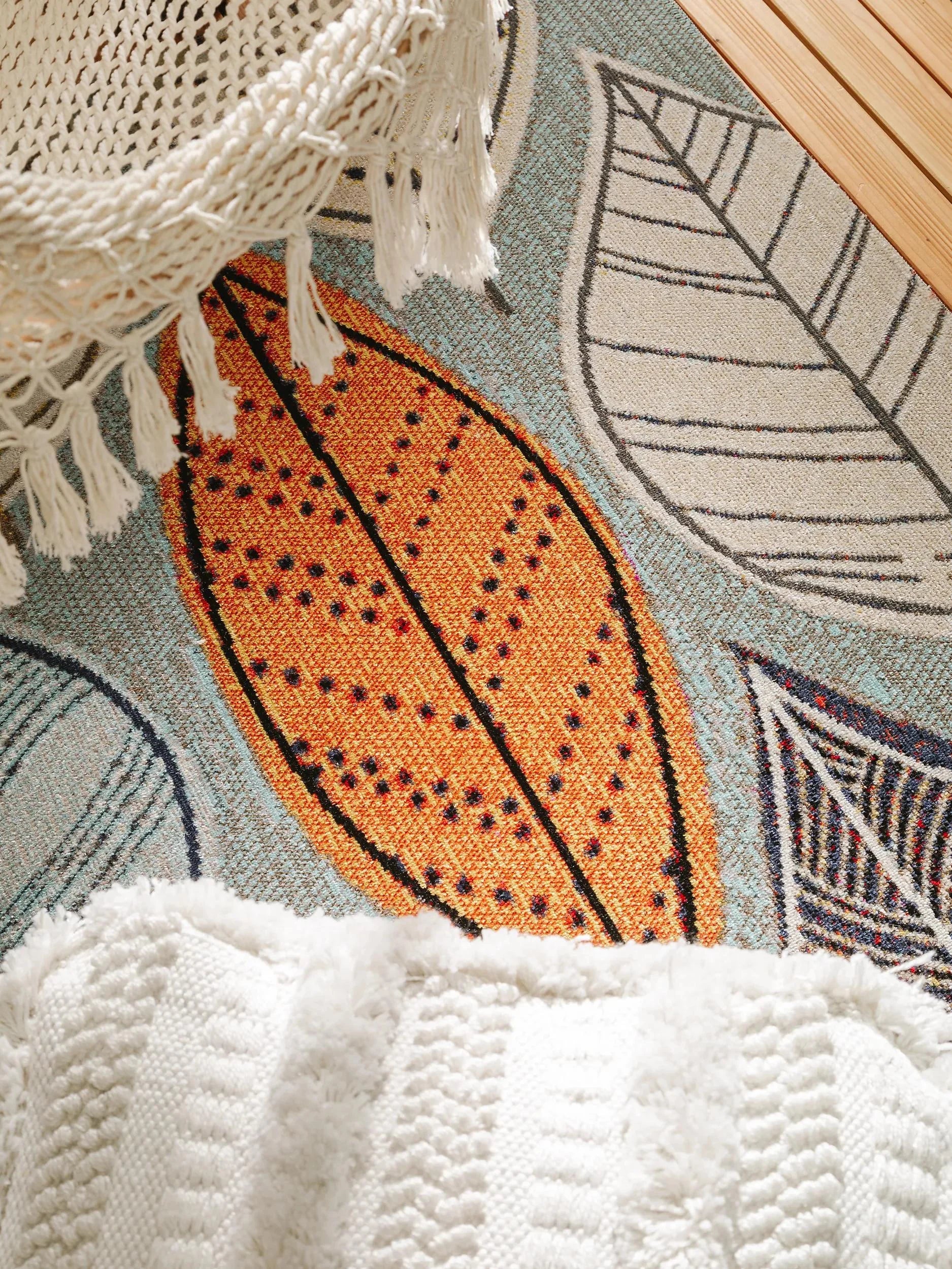 Covor interior/exterior Jerry Multicolour/Grey