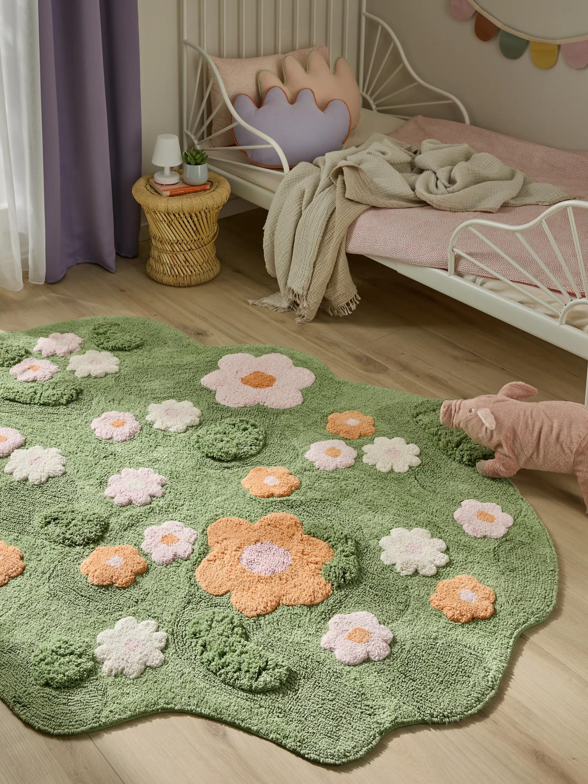 Washable Covor pentru copii Sebastian Multicolour/Green