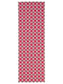 Covoraș îngust/preș - interior/exterior Jovis Pink 