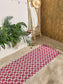 Covoraș îngust/preș - interior/exterior Jovis Pink 