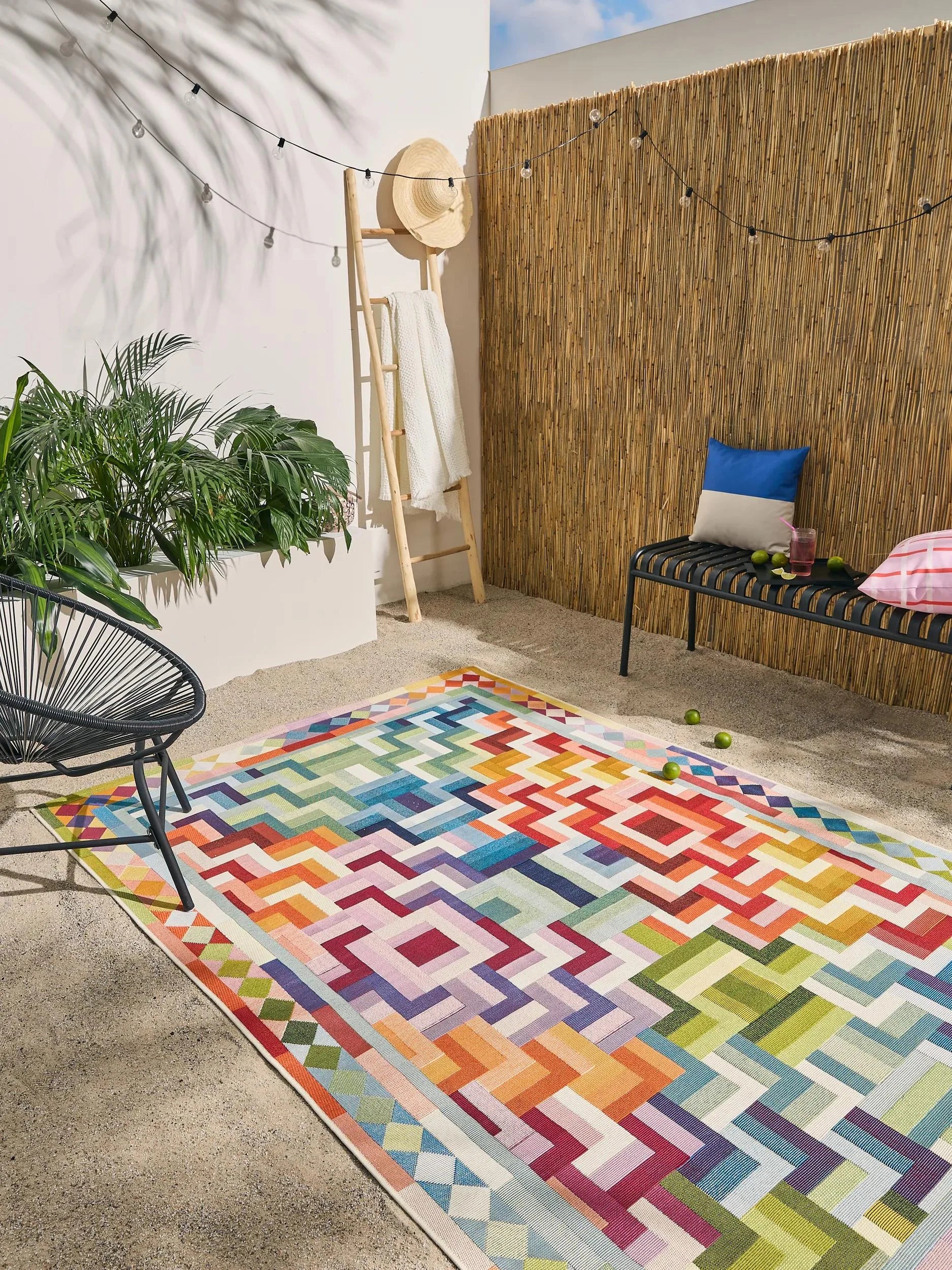 Covor interior/exterior Jovis Multicolour/Orange 
