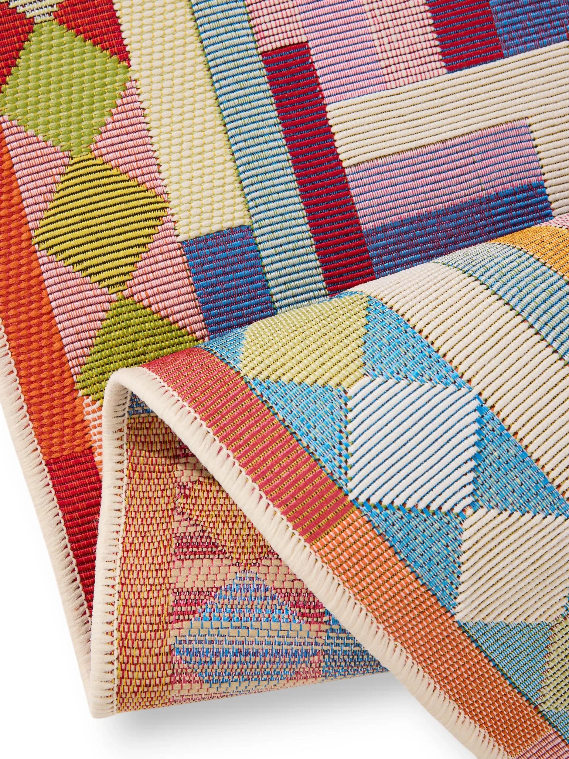 Covoraș îngust/preș - interior/exterior Jovis Multicolour/Orange 
