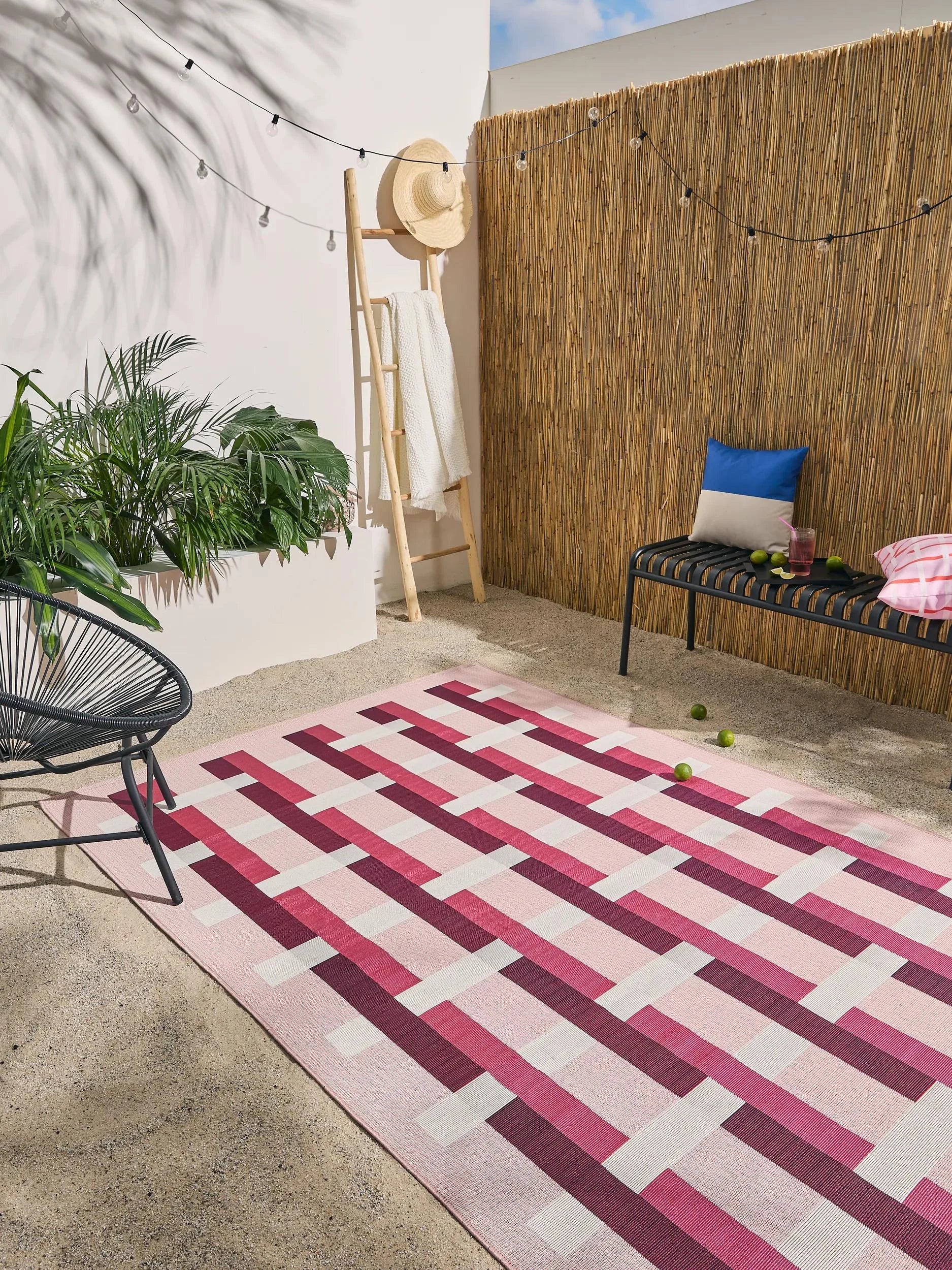Covor interior/exterior Jovis Pink 