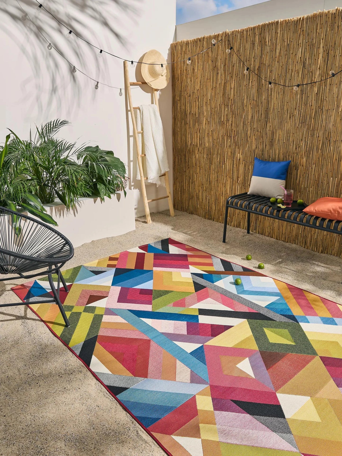 Covor interior/exterior Jovis Multicolour/Blue 
