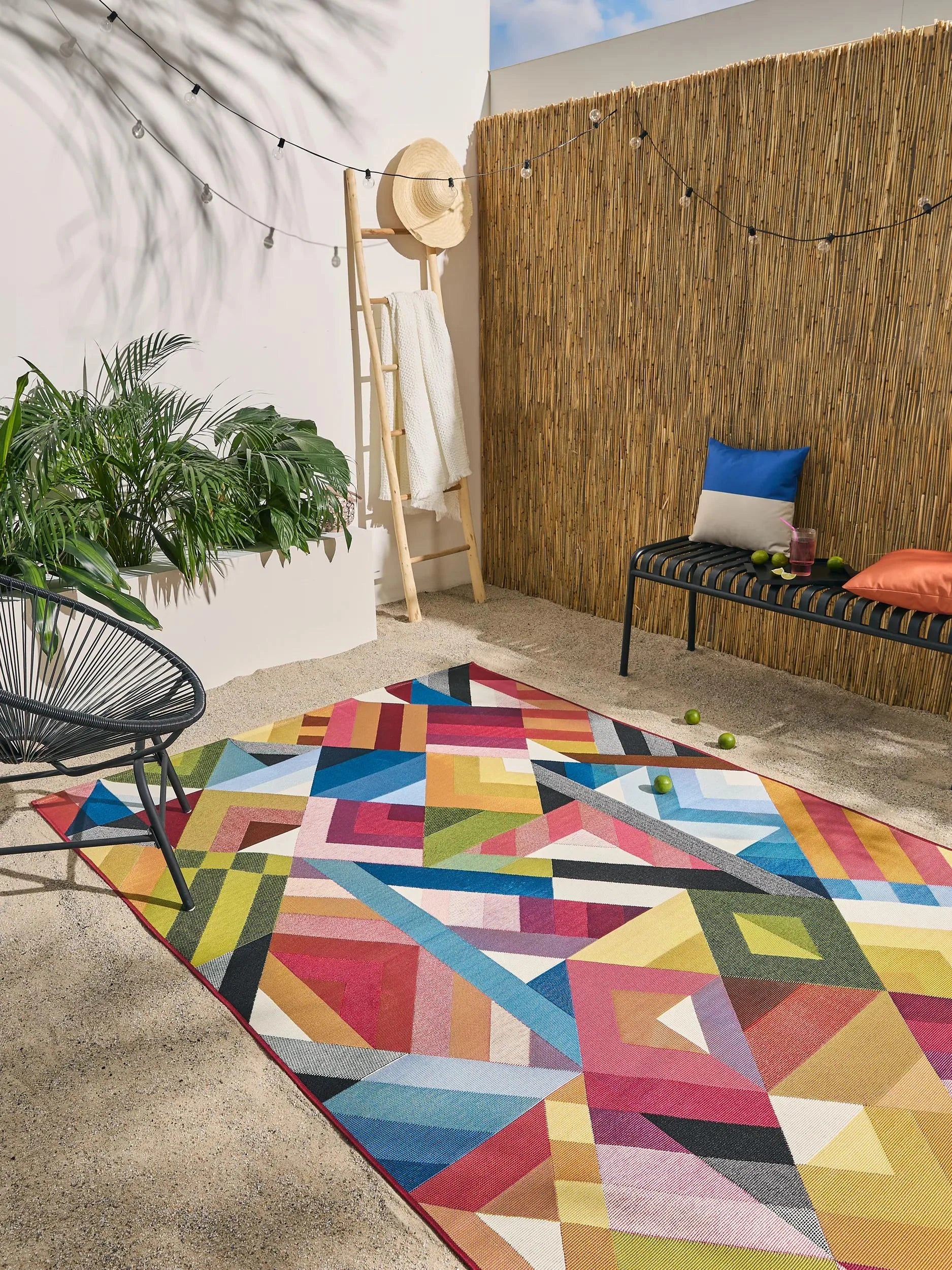 Covor interior/exterior Jovis Multicolour/Blue 