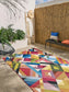 Covor interior/exterior Jovis Multicolour/Blue 