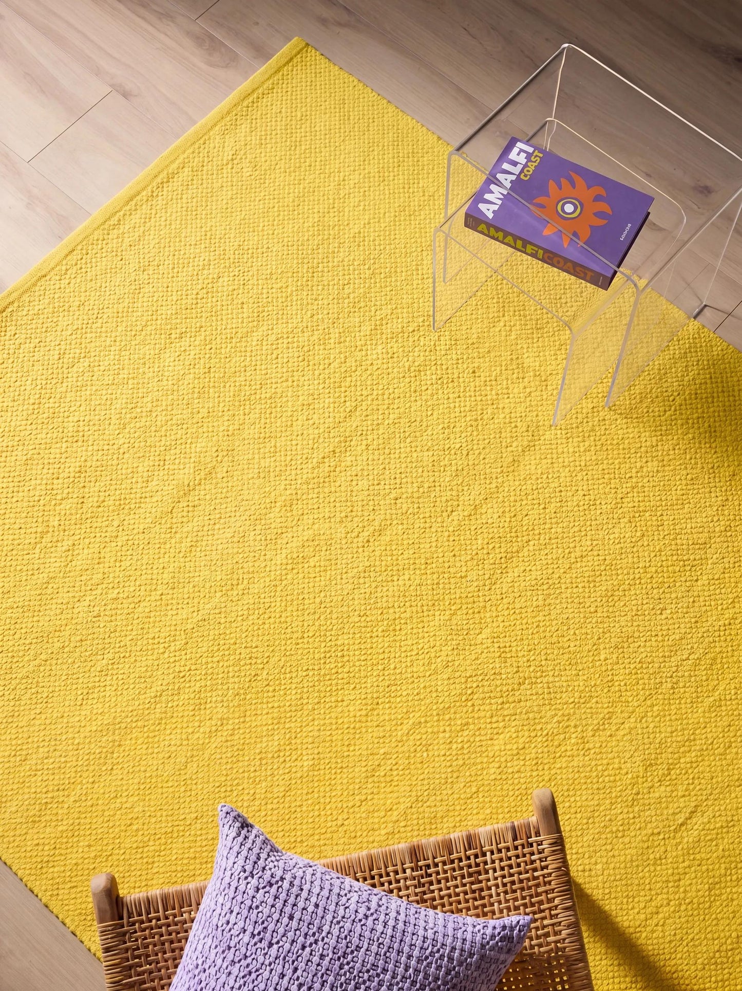 Covor bumbac Joy Yellow