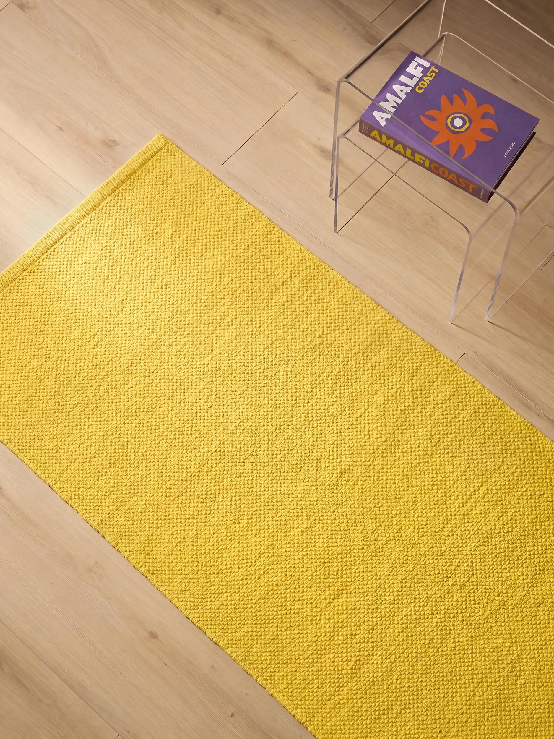 Covor bumbac Joy Yellow