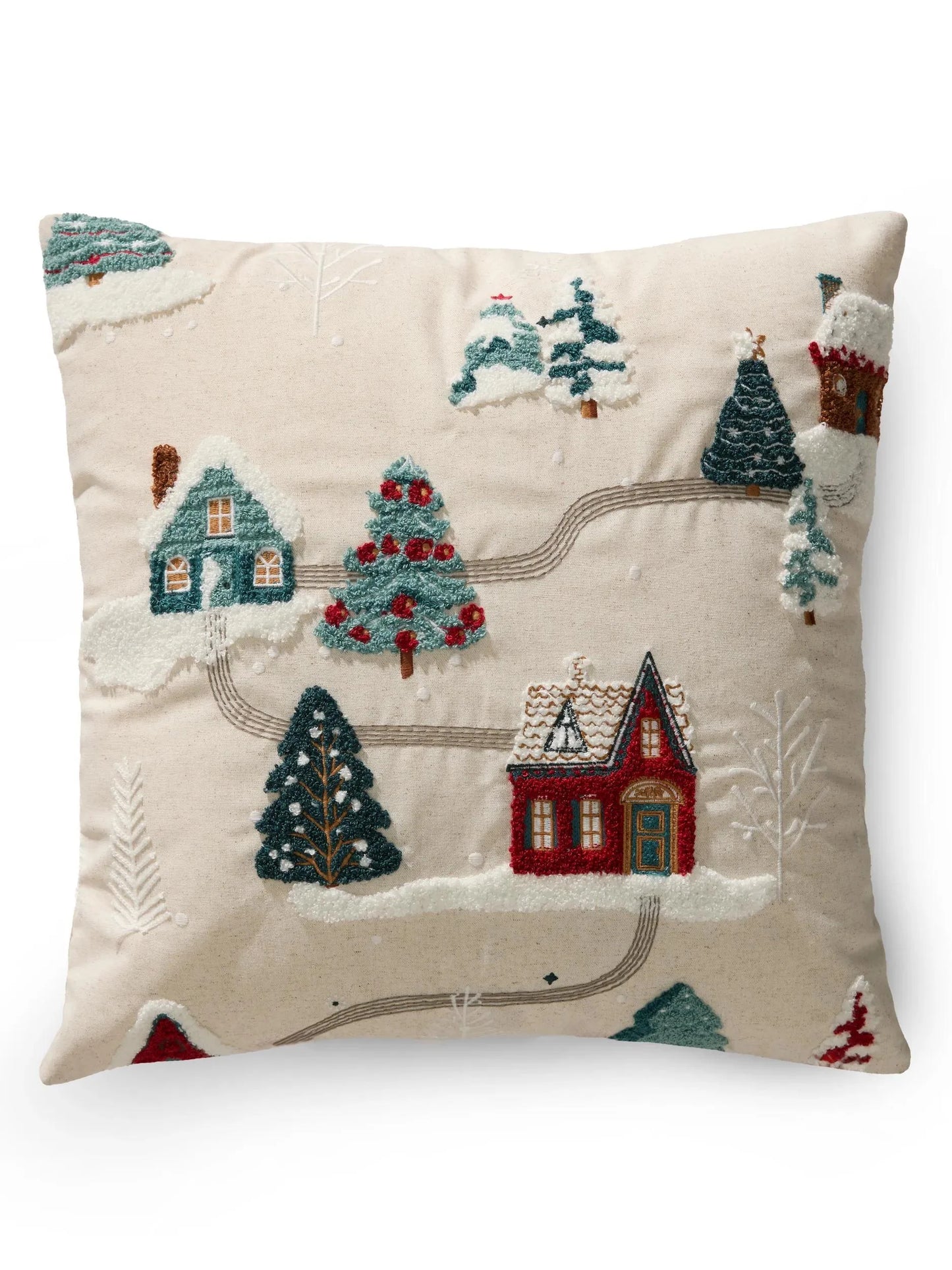 Christmas Pernă Joyful White