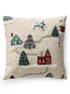 Christmas Pernă Joyful White