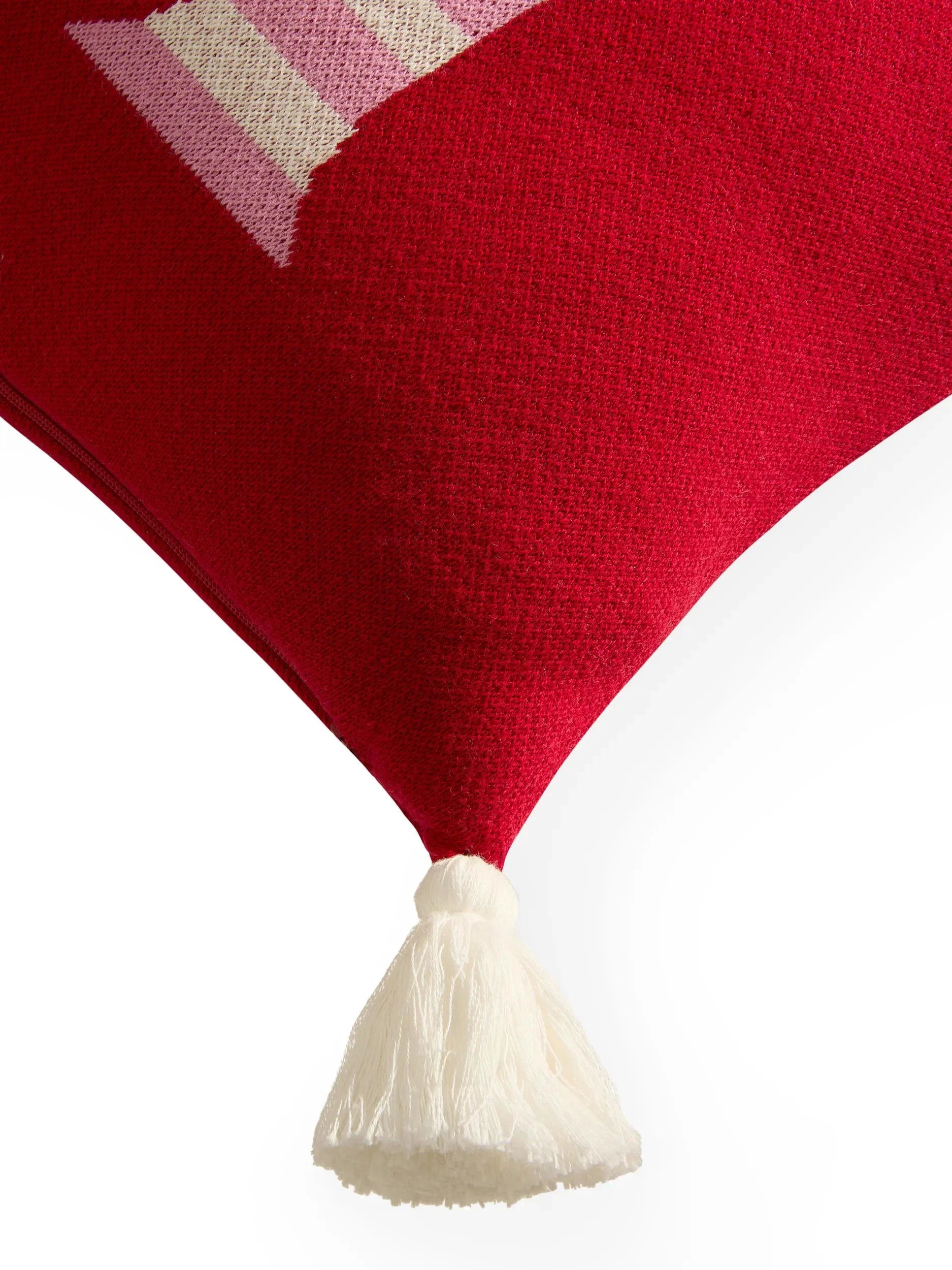 Christmas Pernă Joyful Red
