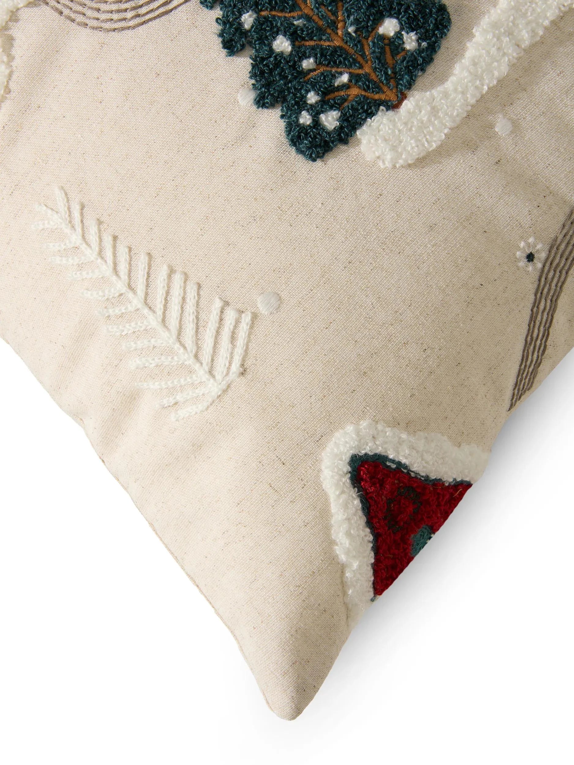 Christmas Pernă Joyful White