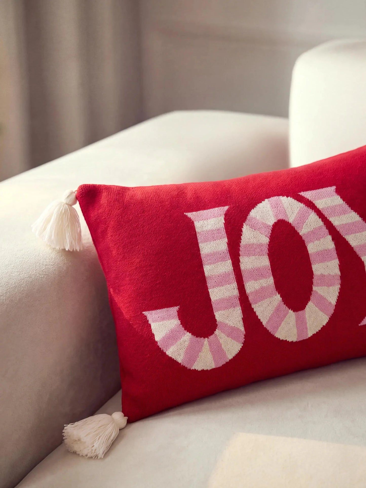 Christmas Pernă Joyful Red