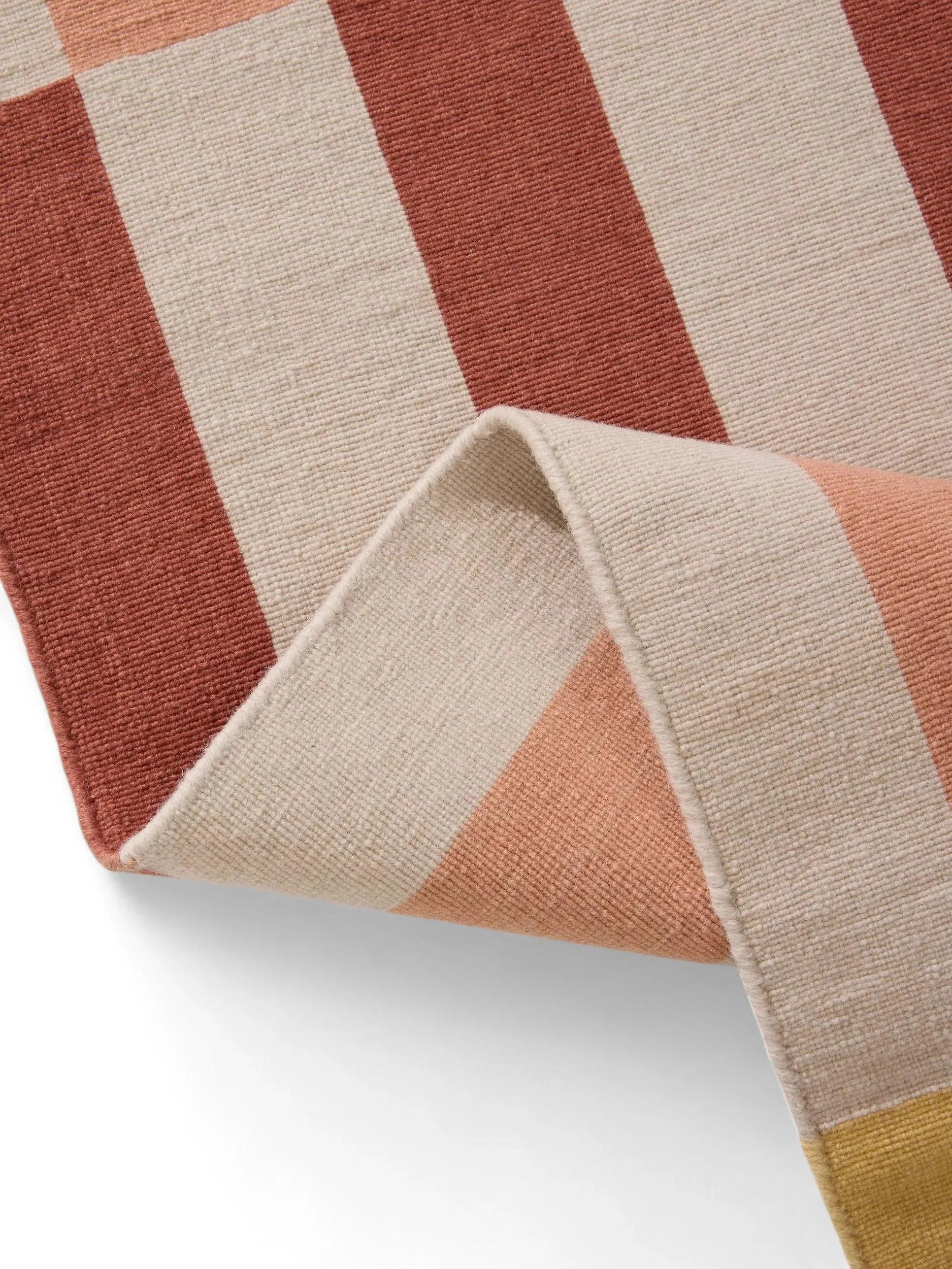 Covor țesătură plată Judith Multicolour/Yellow 