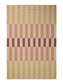 Covor țesătură plată Judith Multicolour/Yellow 