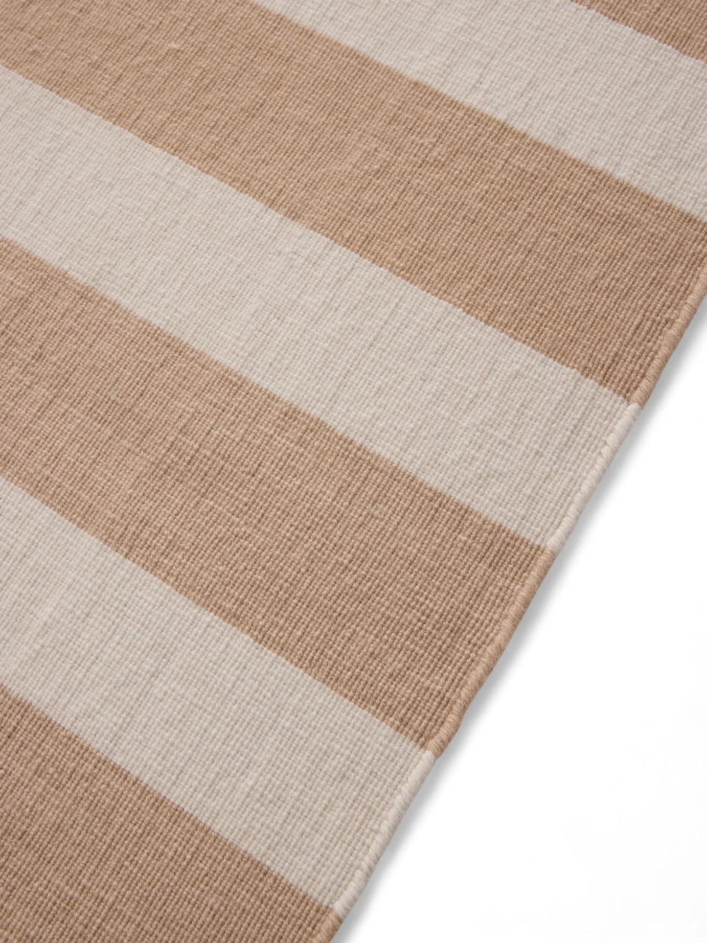 Covor țesătură plată Judith Beige/Black