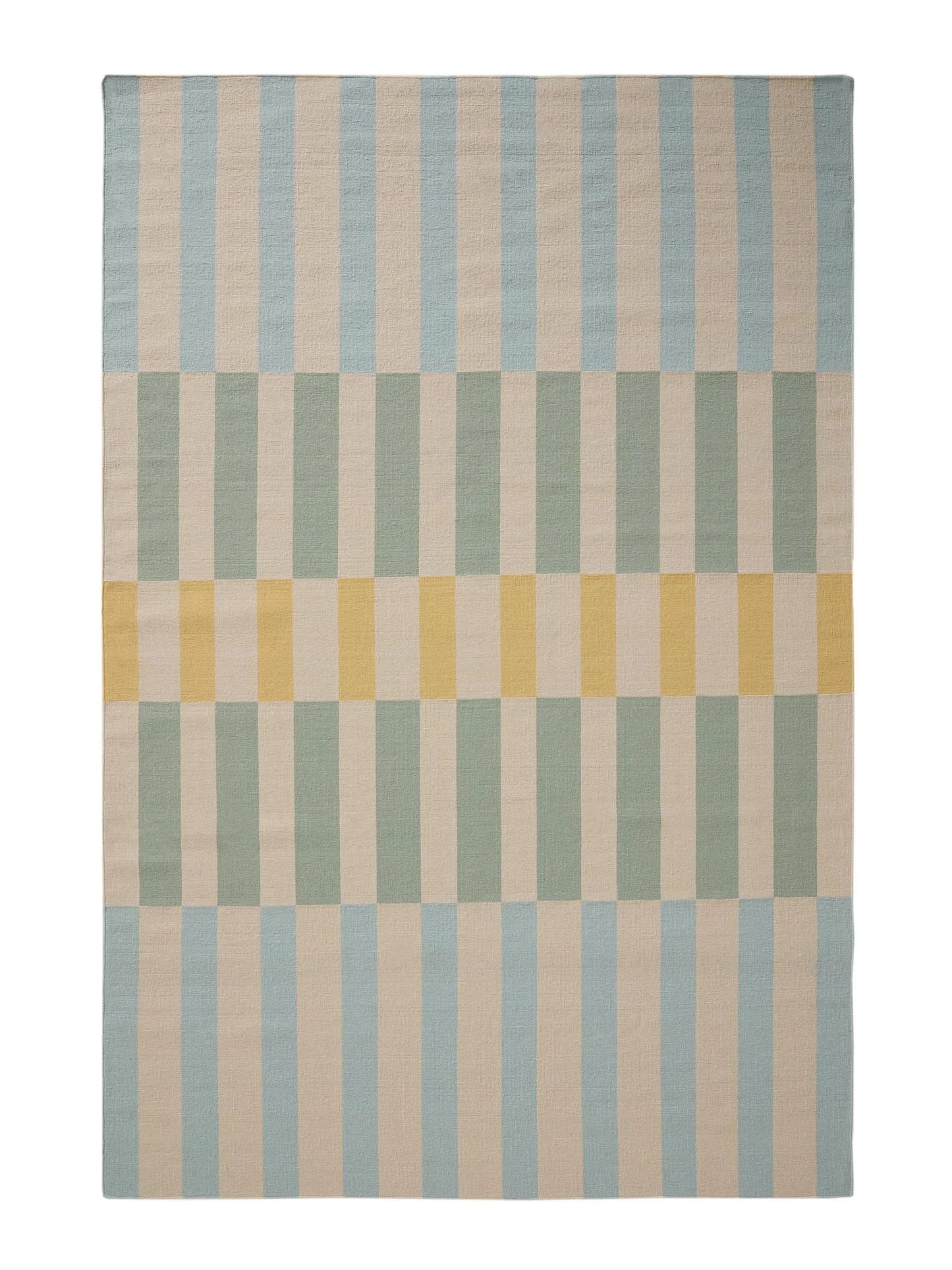 Covor țesătură plată Judith Multicolour/Blue 