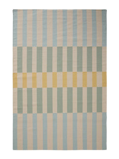 Covor țesătură plată Judith Multicolour/Blue